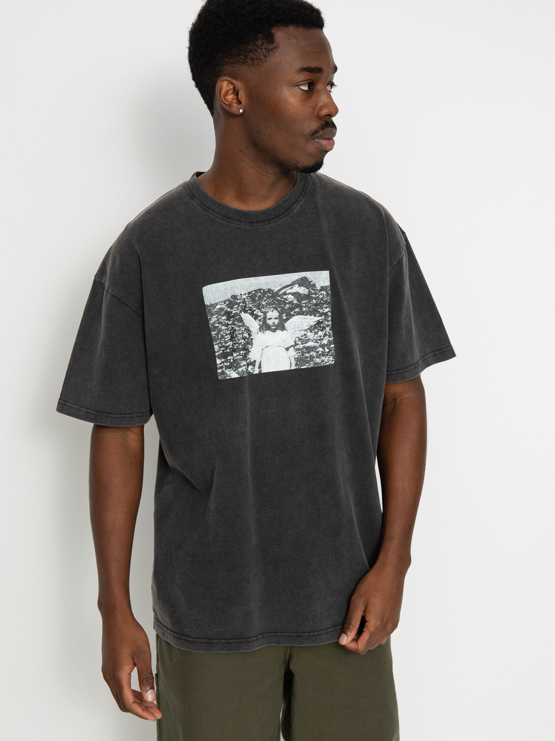 Polar Skate Angel Póló (silver black)