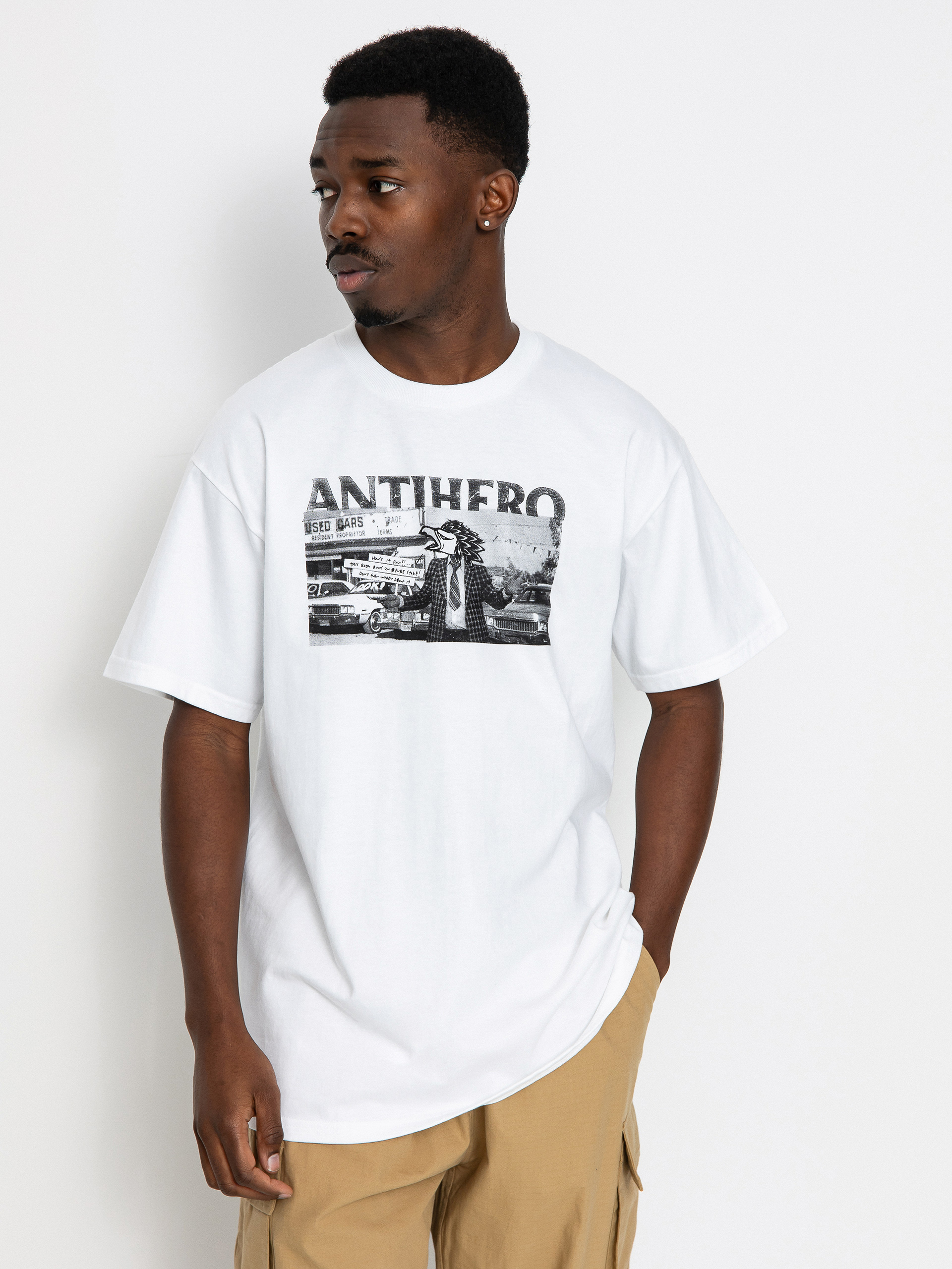 Antihero Pure Stoke Póló (white/black)