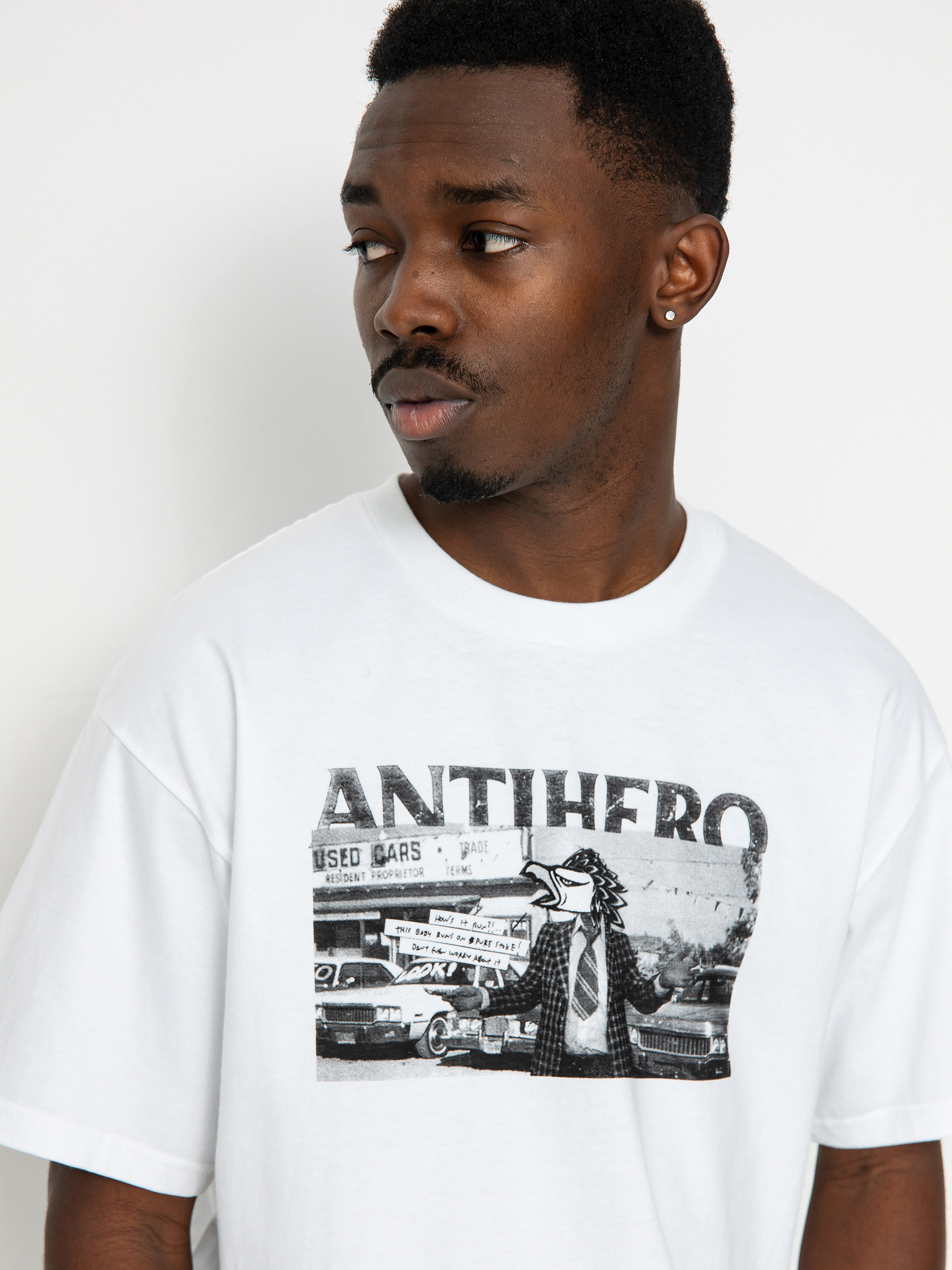 Antihero Pure Stoke Póló (white/black)