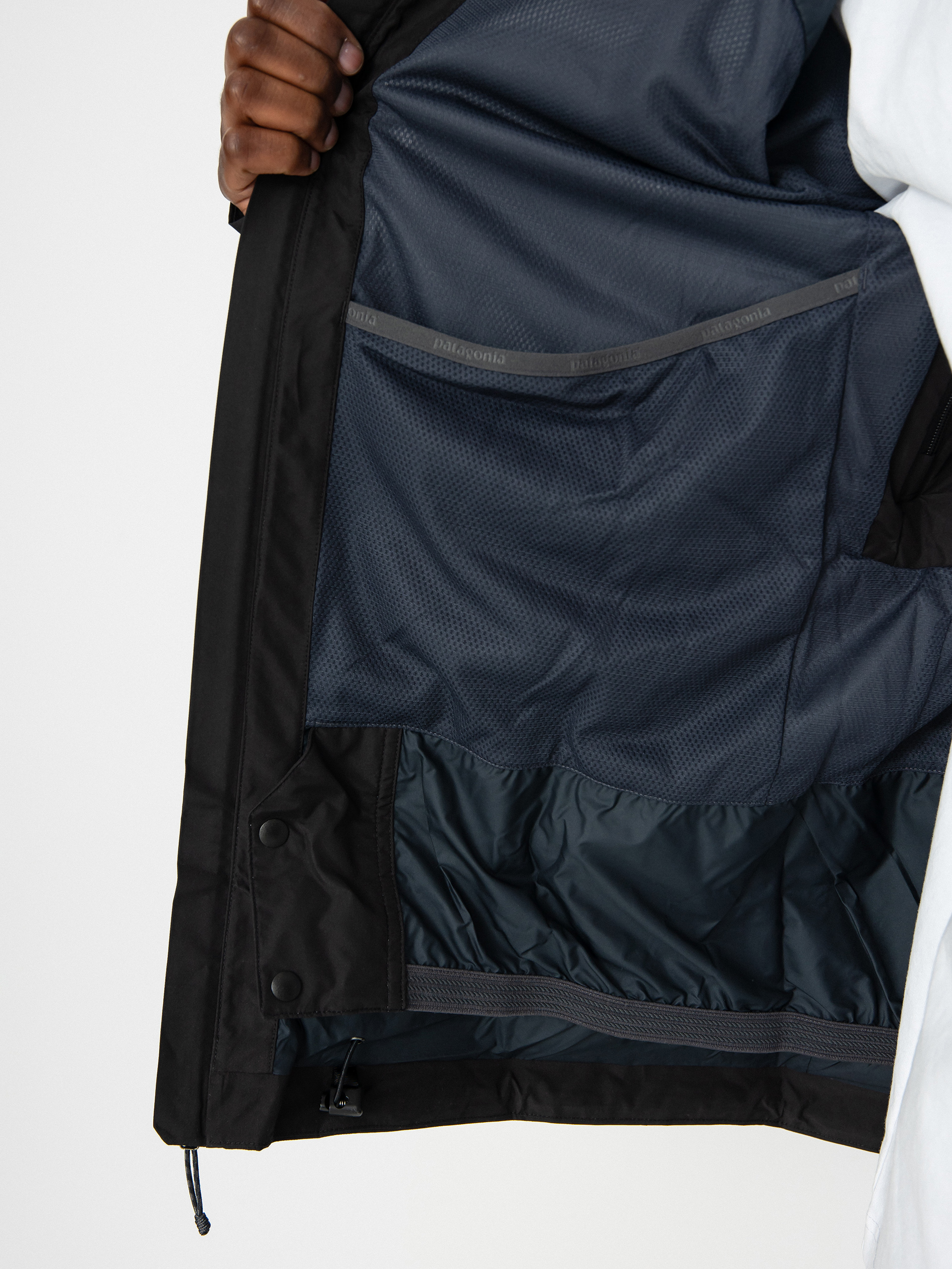 Férfi Patagonia Powder Town Snowboard dzseki (black)