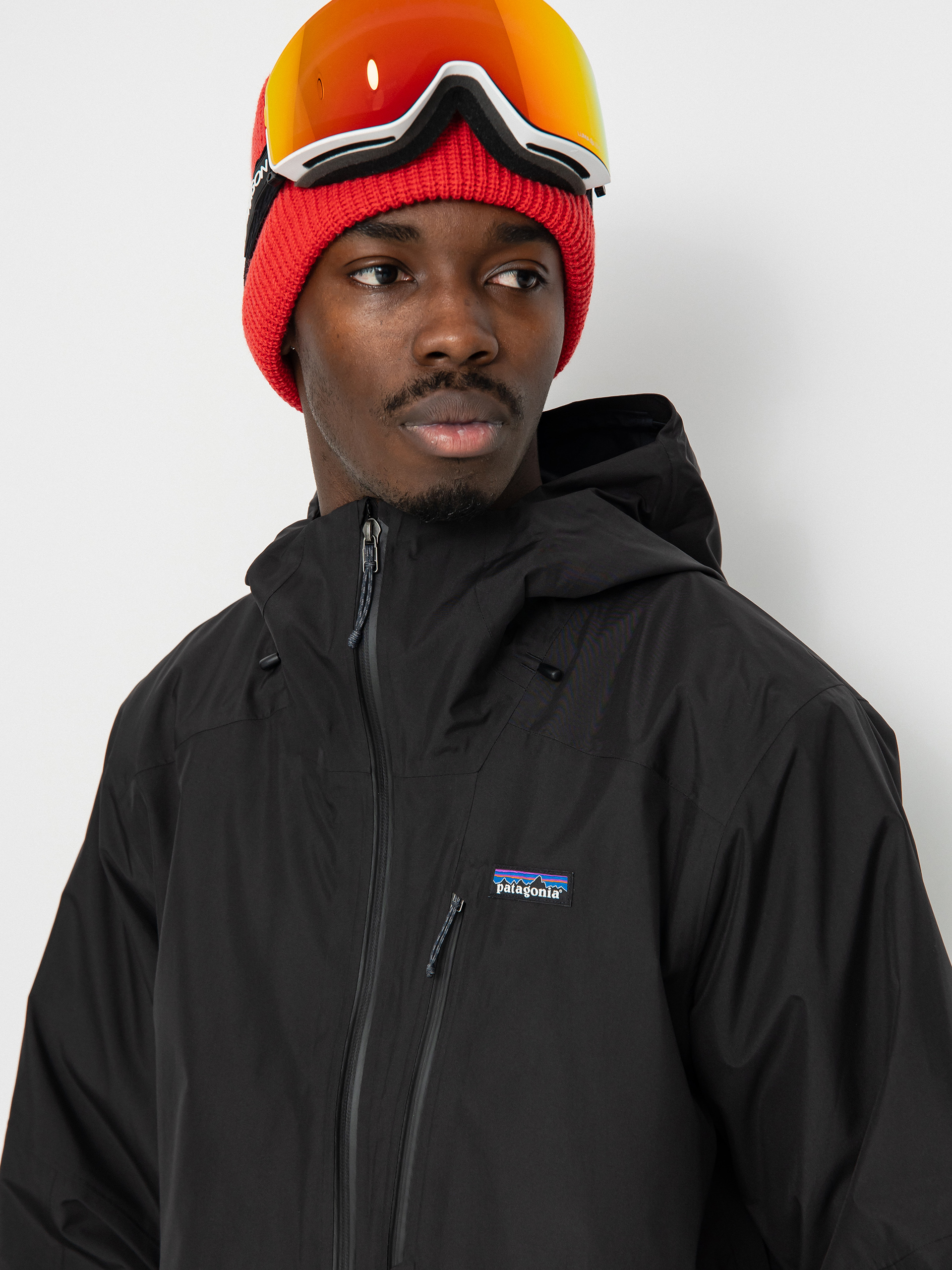 Férfi Patagonia Powder Town Snowboard dzseki (black)