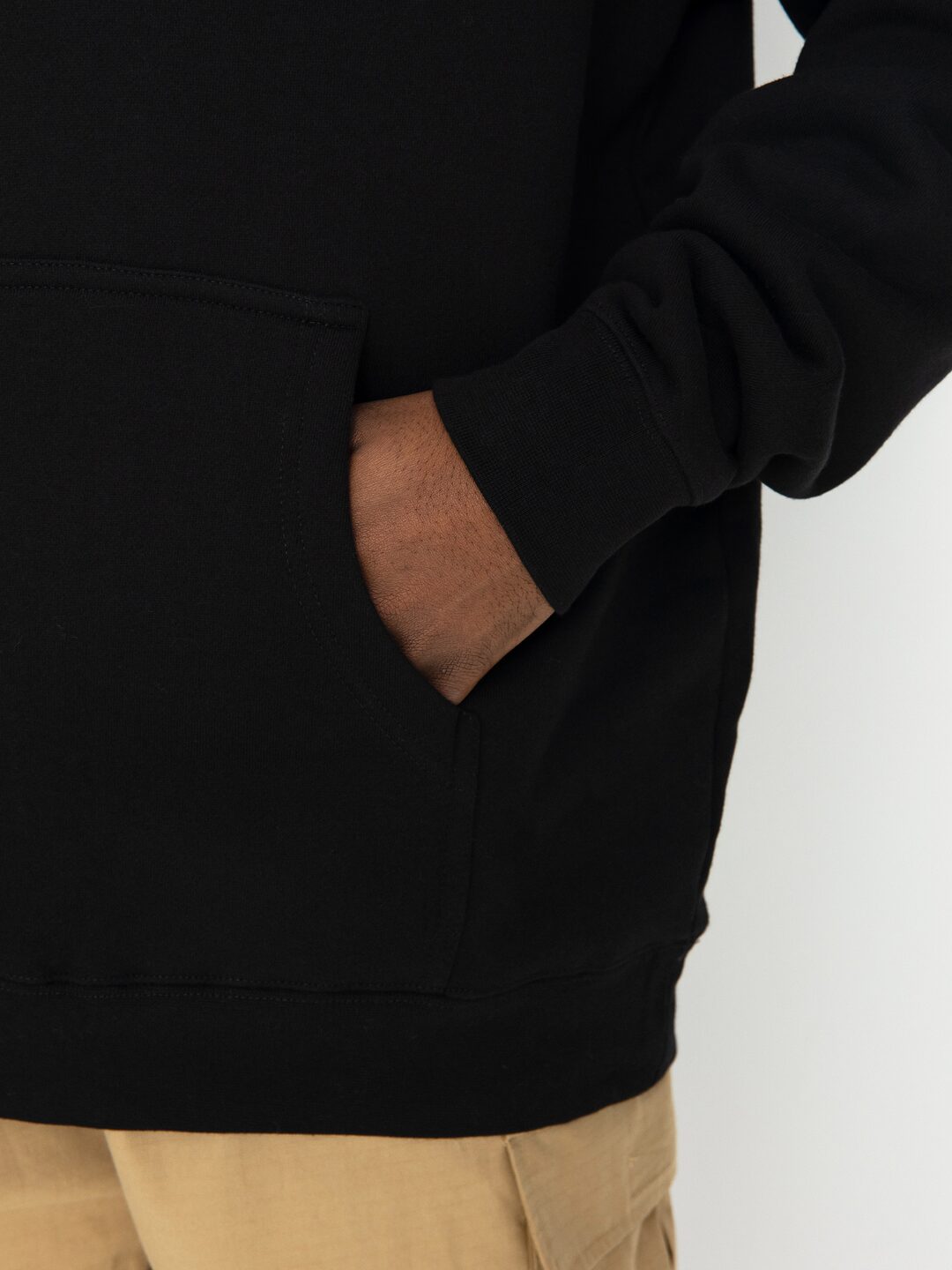 Antihero Trmnl Vlcty HD Kapucnis pulóver (black/olive/yellow)