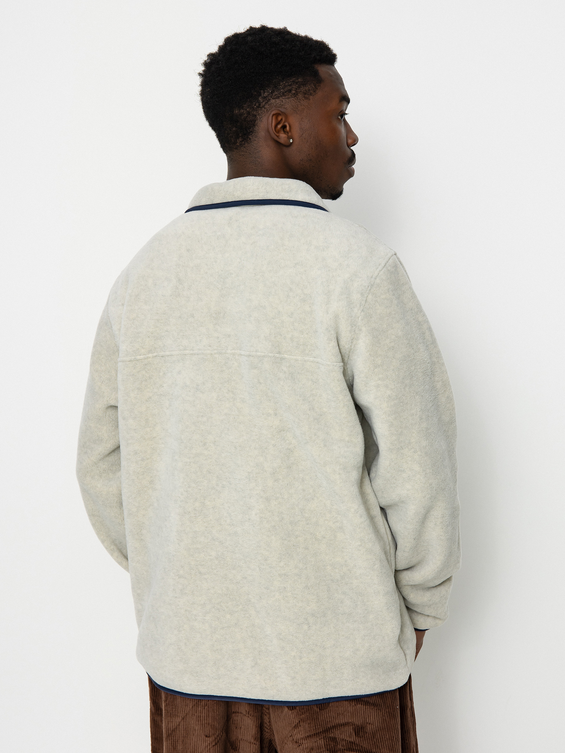 Férfi Patagonia Lightweight Synchilla Snap T Polár pulóver (oatmeal heather)