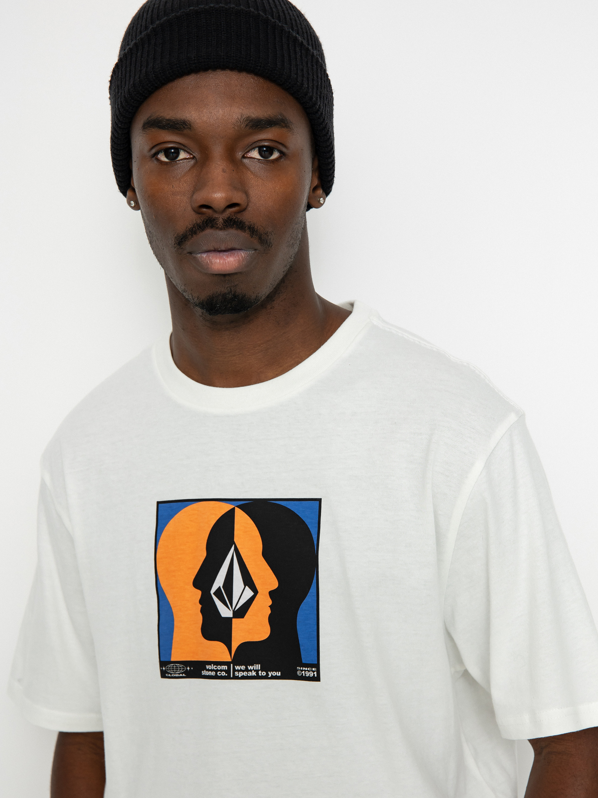 Volcom Whelmed Póló (off white)