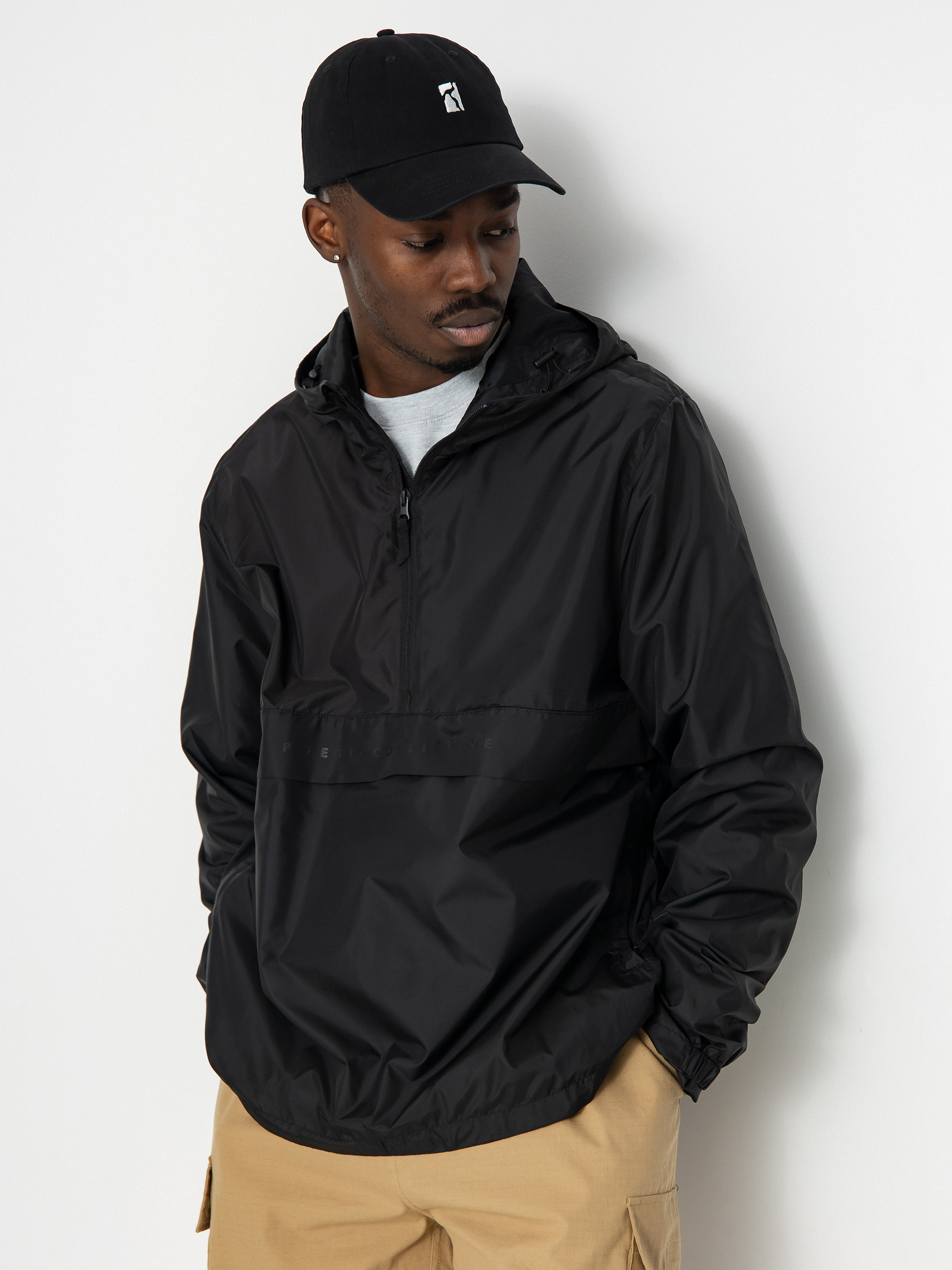 Poetic Collective Wind Breaker Dzseki (black)