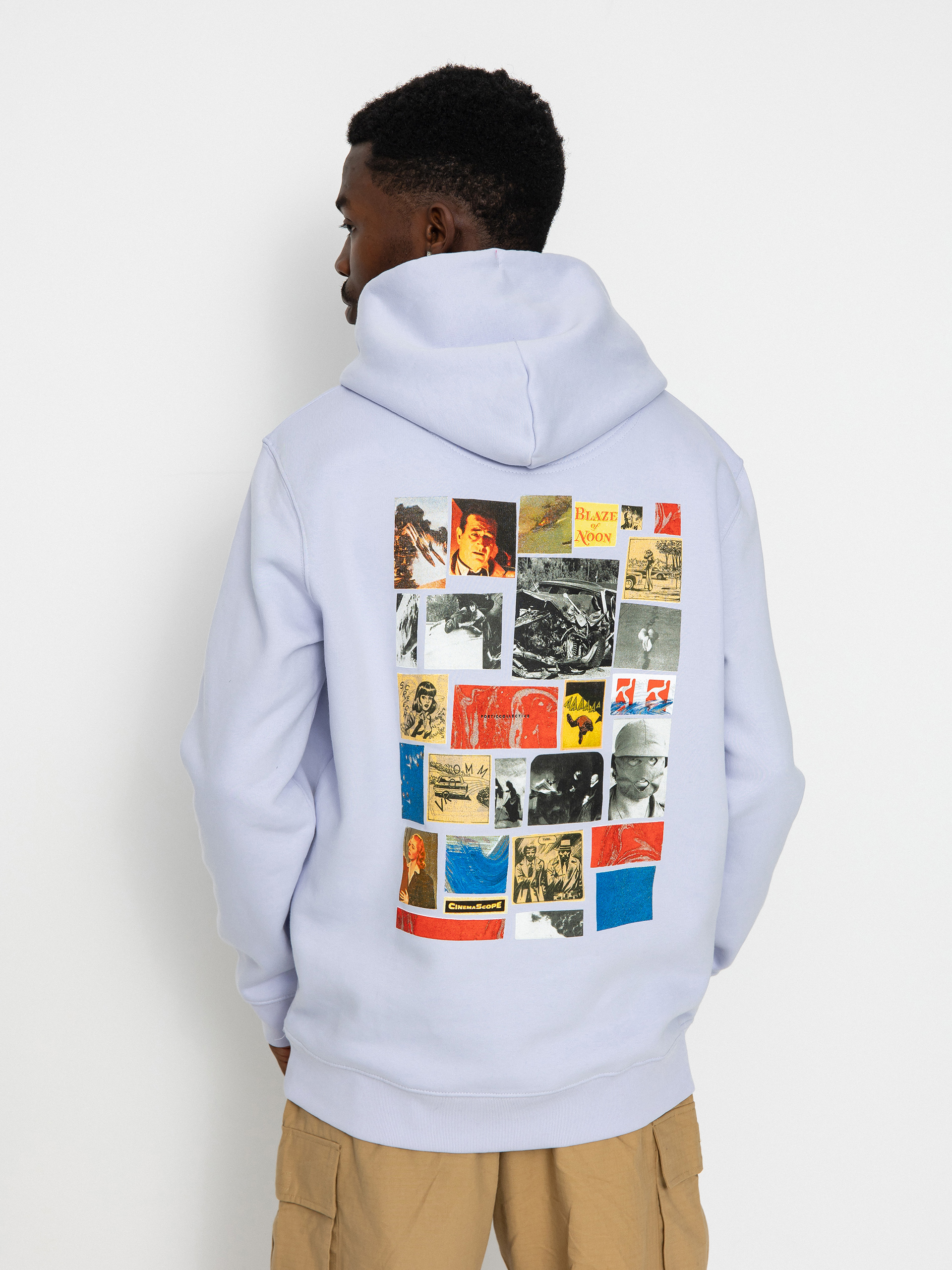 Poetic Collective Blaze of Noon HD Kapucnis pulóver (purple)