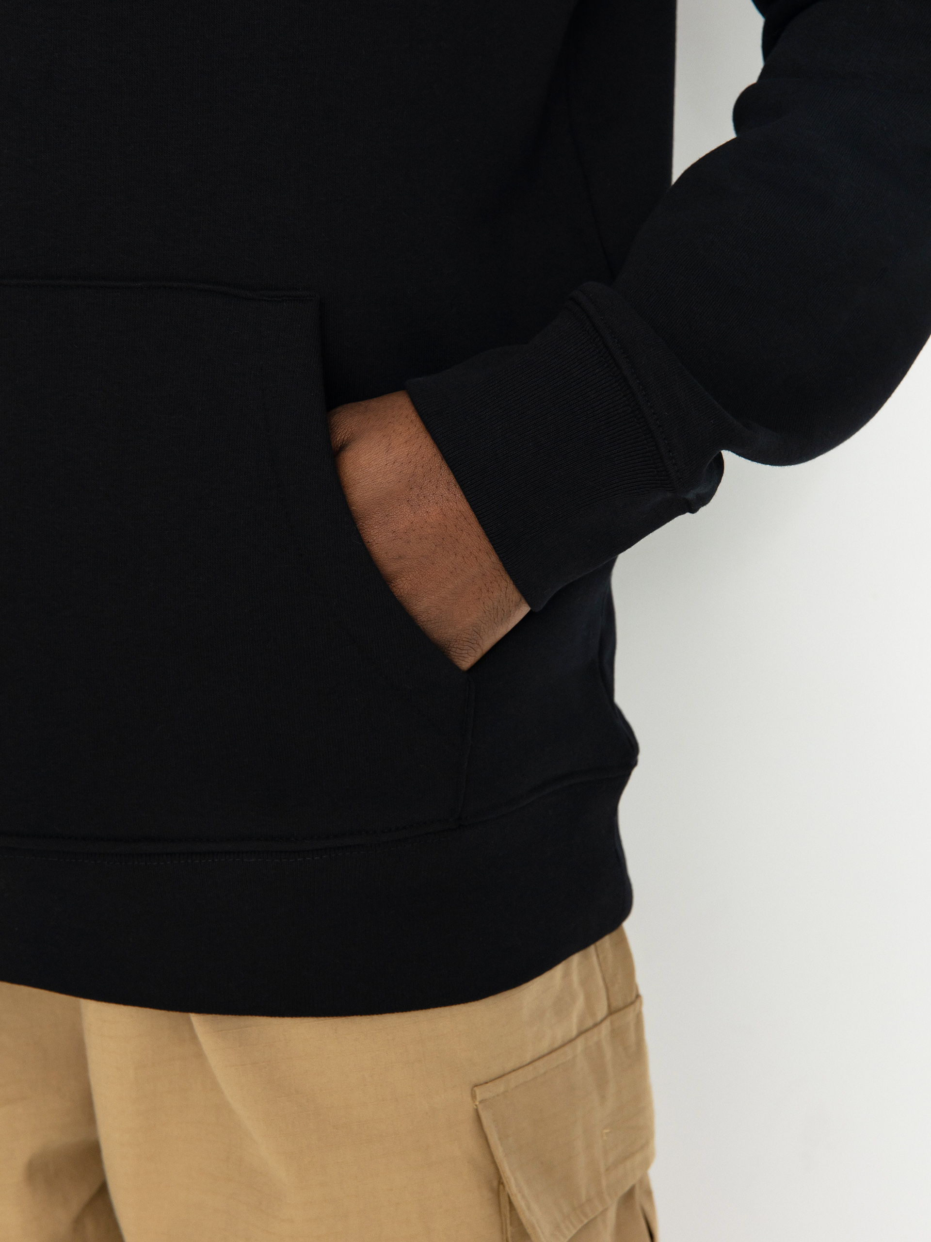 Poetic Collective Cloud HD Kapucnis pulóver (black)