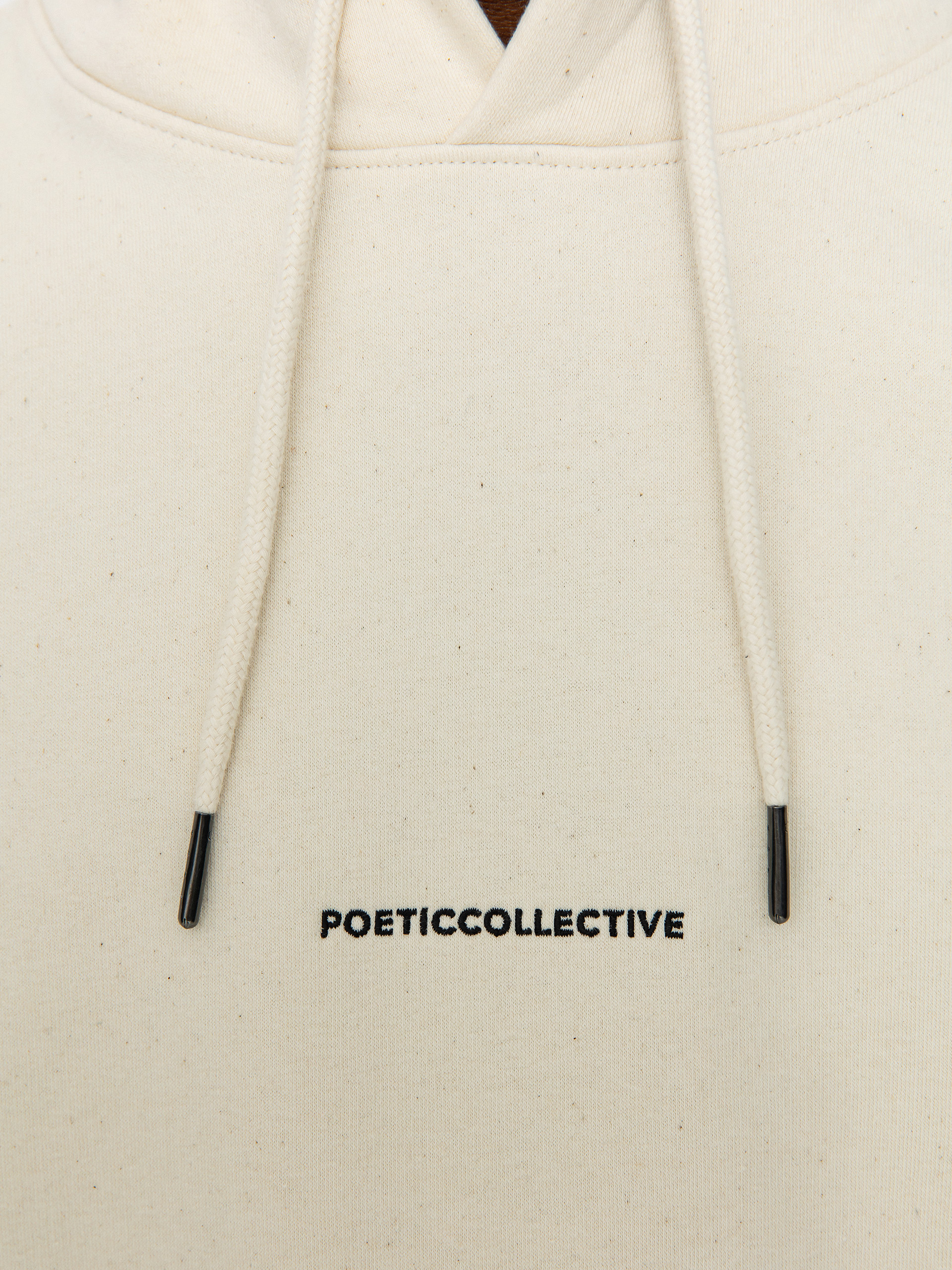 Poetic Collective Box HD Kapucnis pulóver (off white)