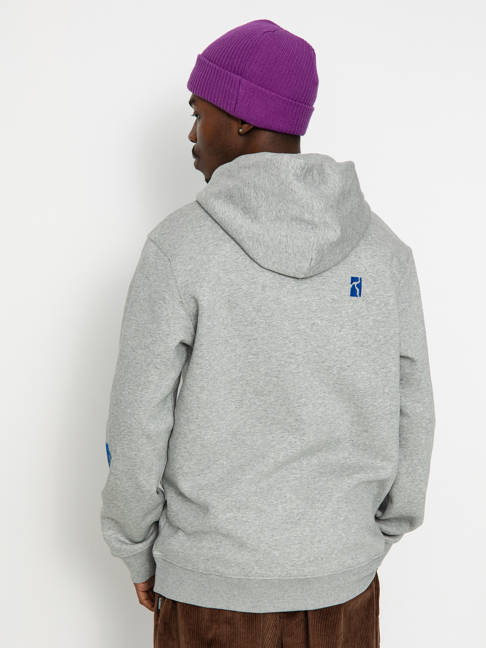 Poetic Collective Fluid HD Kapucnis pulóver (heather grey)