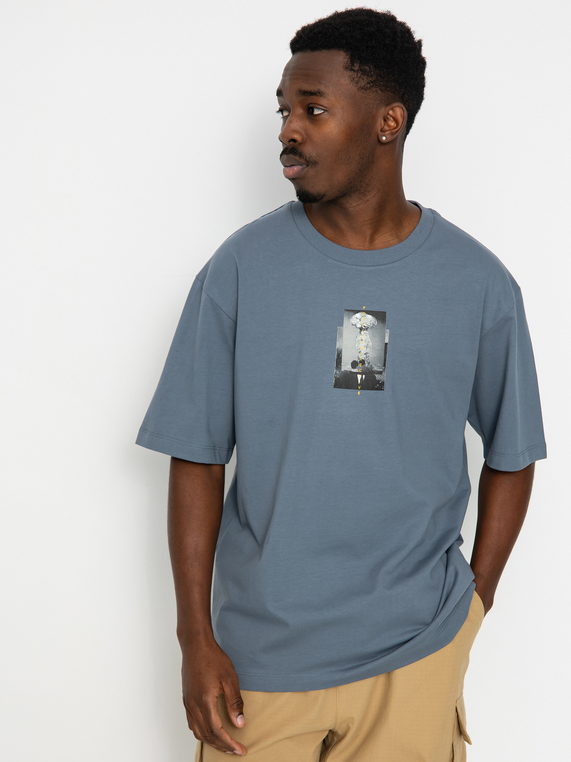 Poetic Collective Big Bang Póló (iron grey)