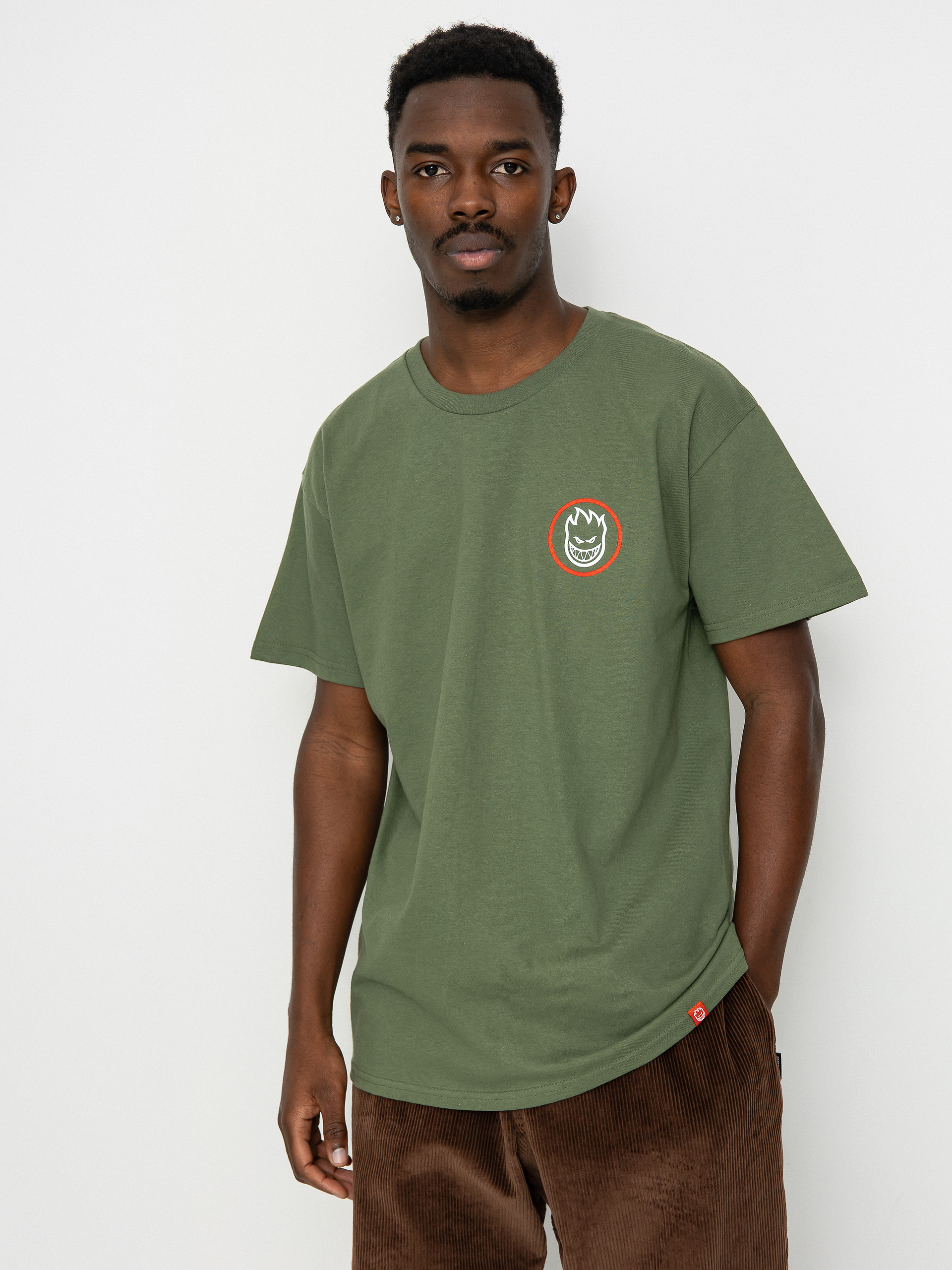 Spitfire Classic Swirl Ovrl Póló (military green)