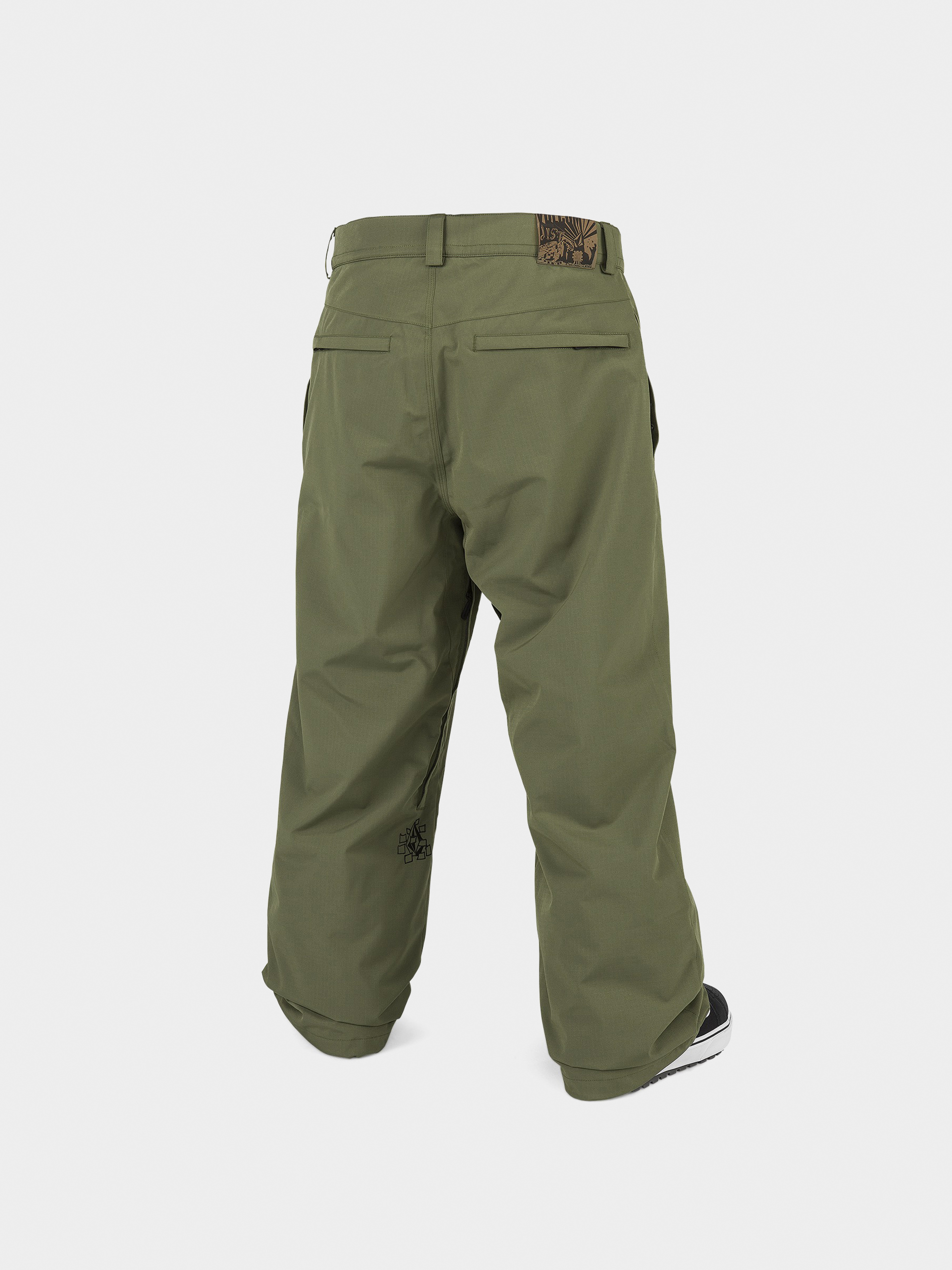 Férfi Volcom Vlcmxdustbox Snowboard nadrág (military)