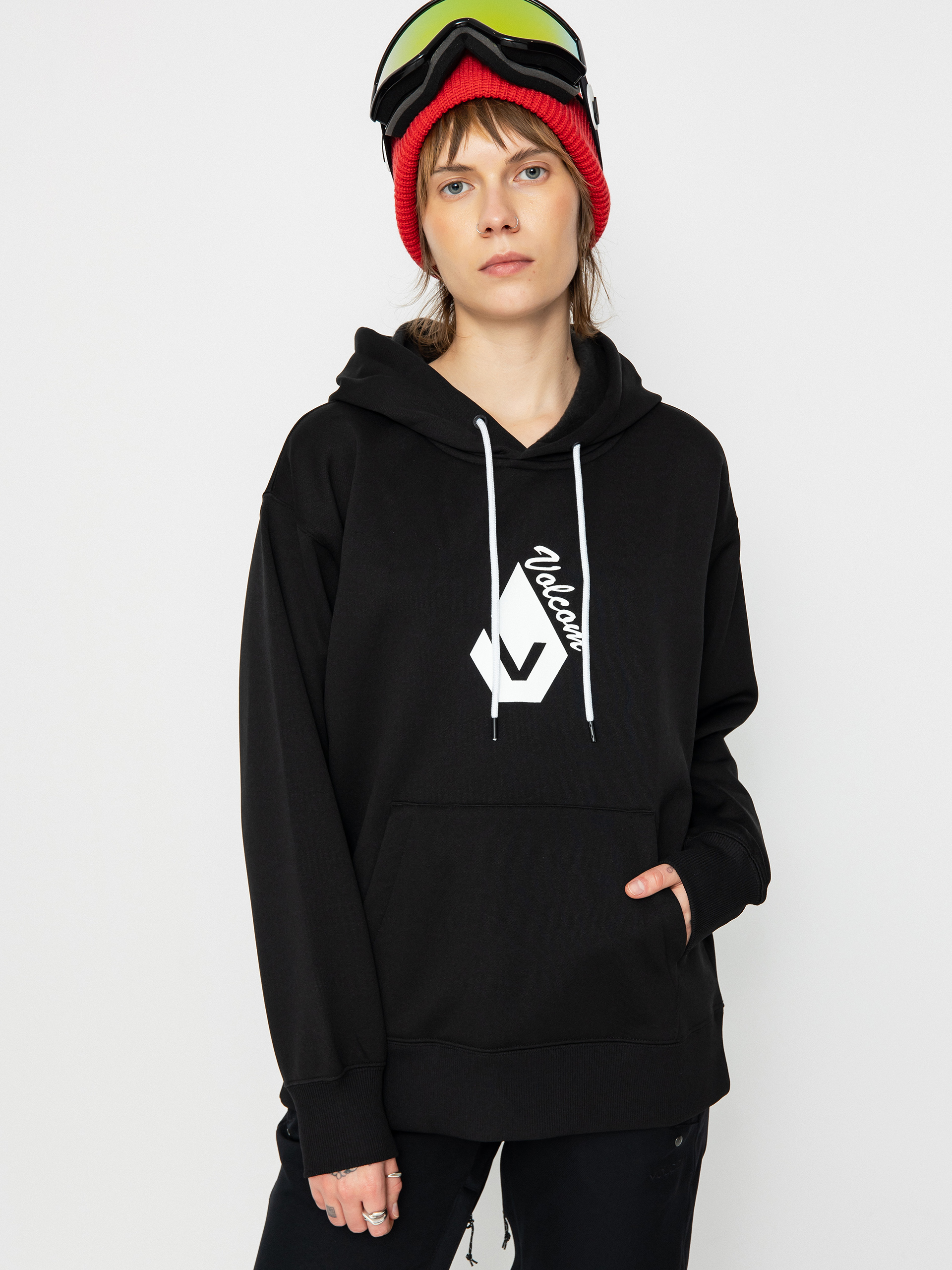 Volcom Core Hydro HD Thermo pulu00f3ver Wmn (black)