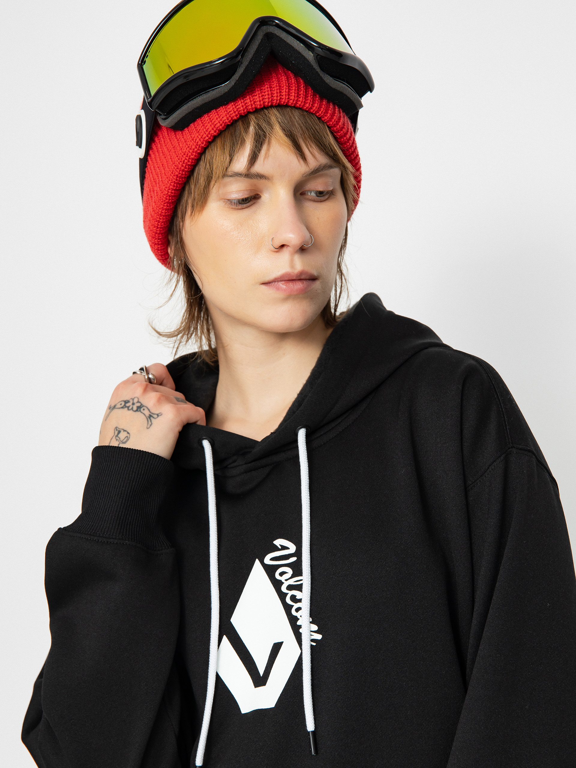 Női Volcom Core Hydro HD Thermo pulóver (black)