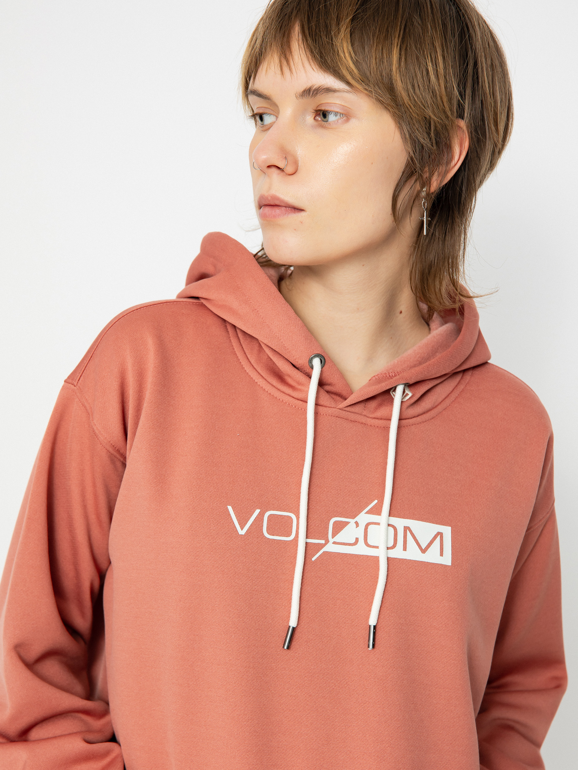Női Volcom Core Hydro HD Thermo pulóver (earth pink)