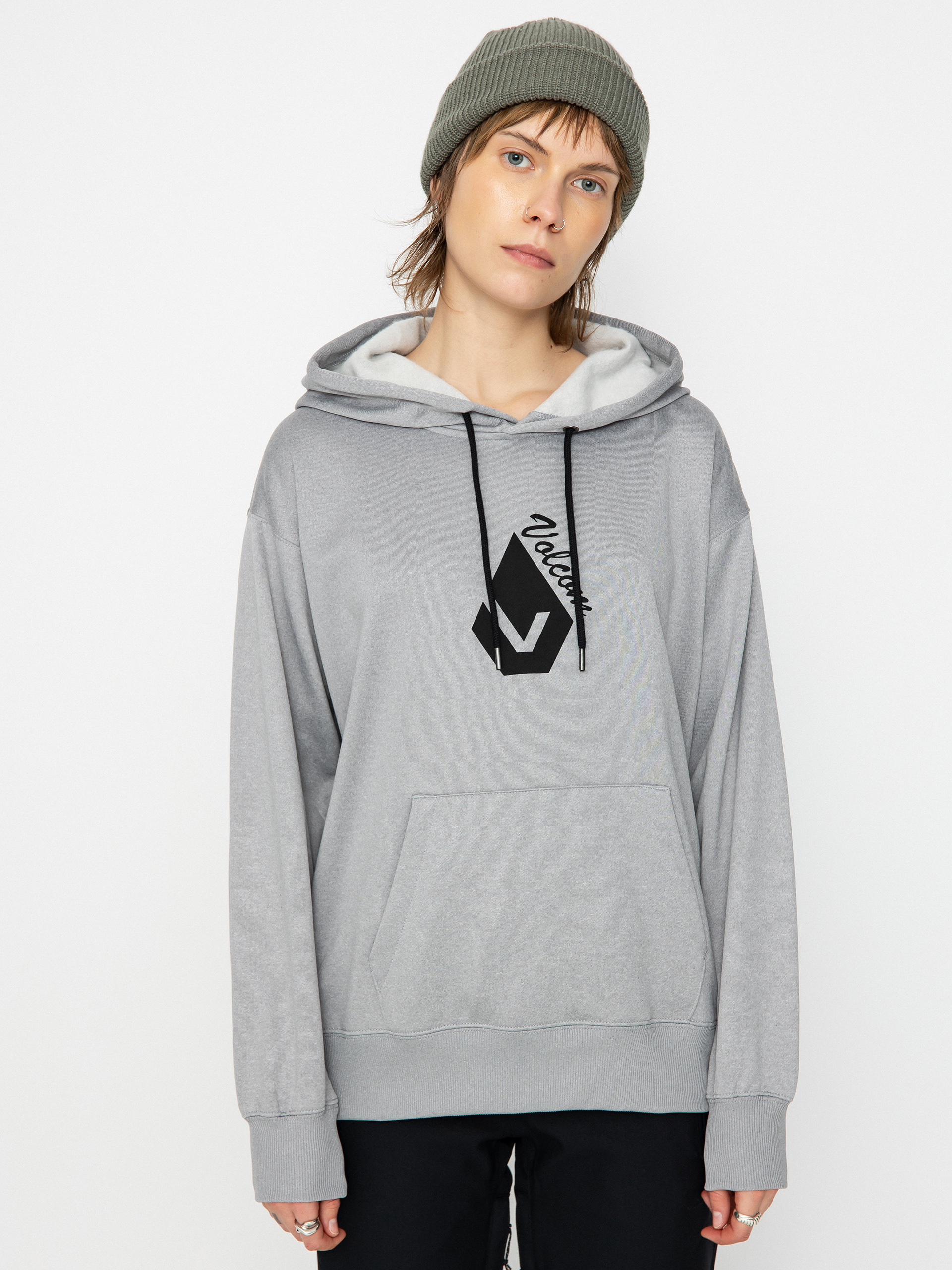 Volcom Core Hydro HD Thermo pulóver Wmn (heather grey)