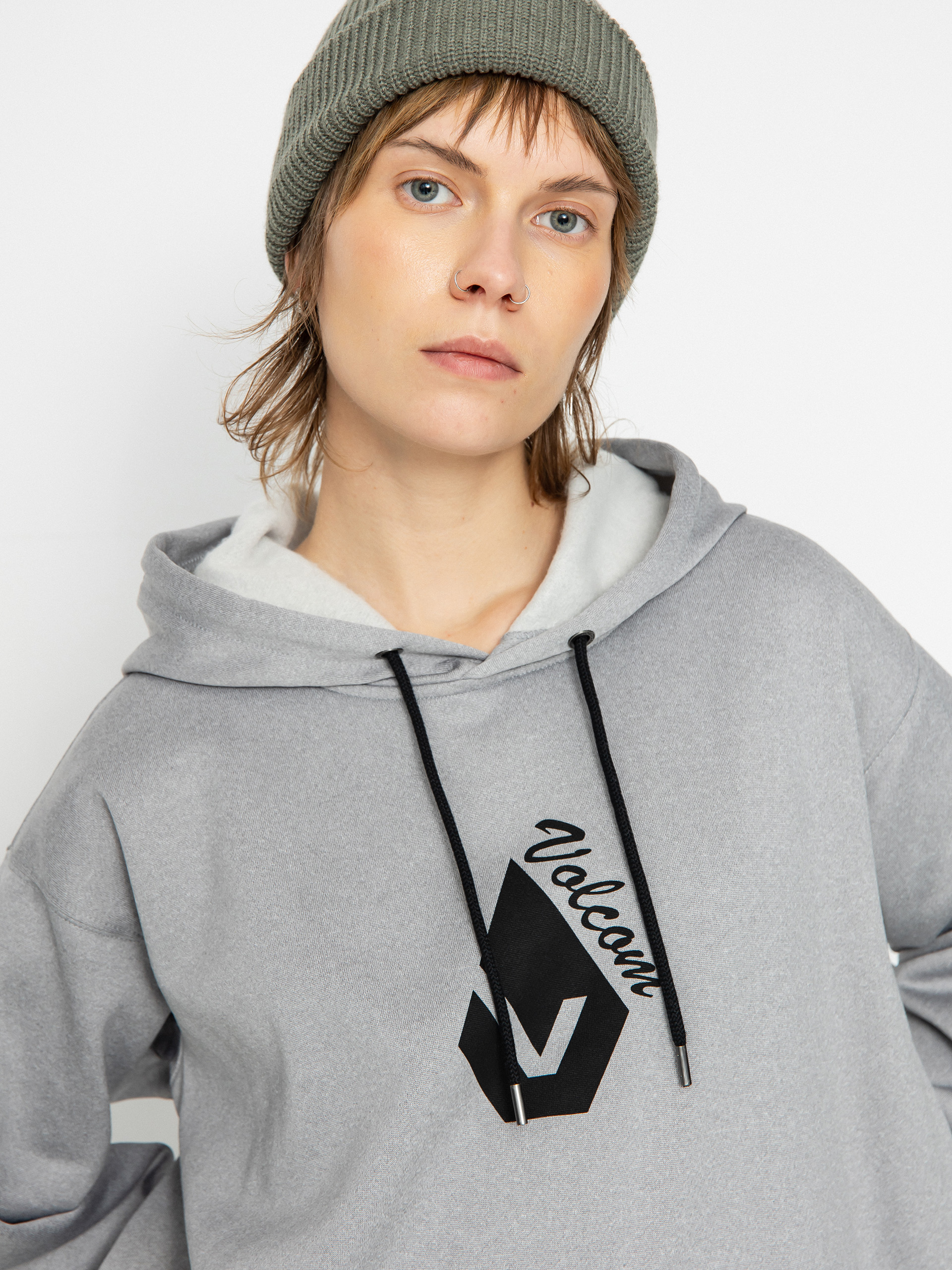 Női Volcom Core Hydro HD Thermo pulóver (heather grey)
