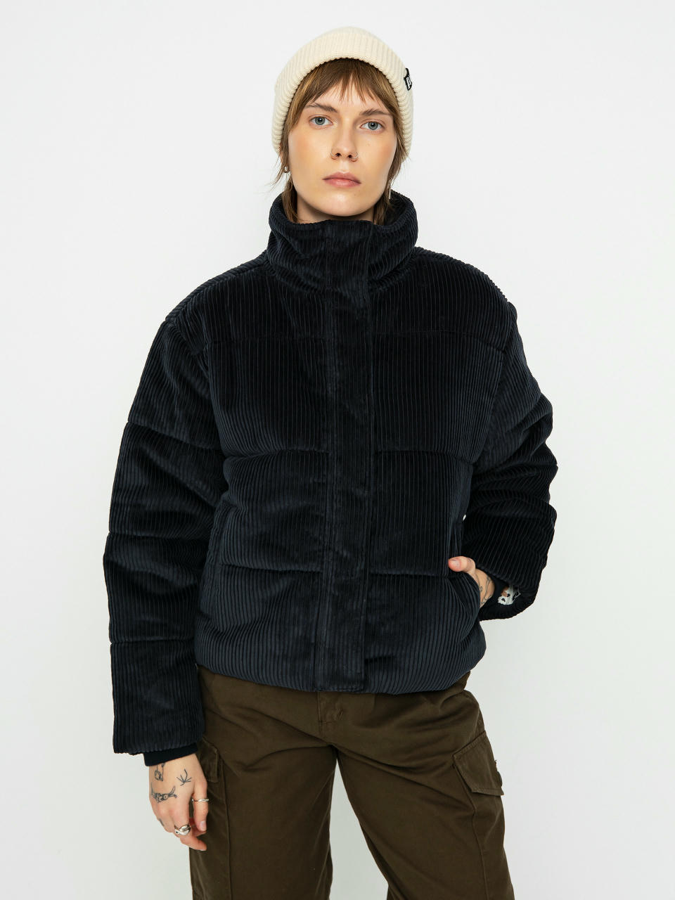 RVCA Eezeh Puffer Dzseki Wmn (rvca black)