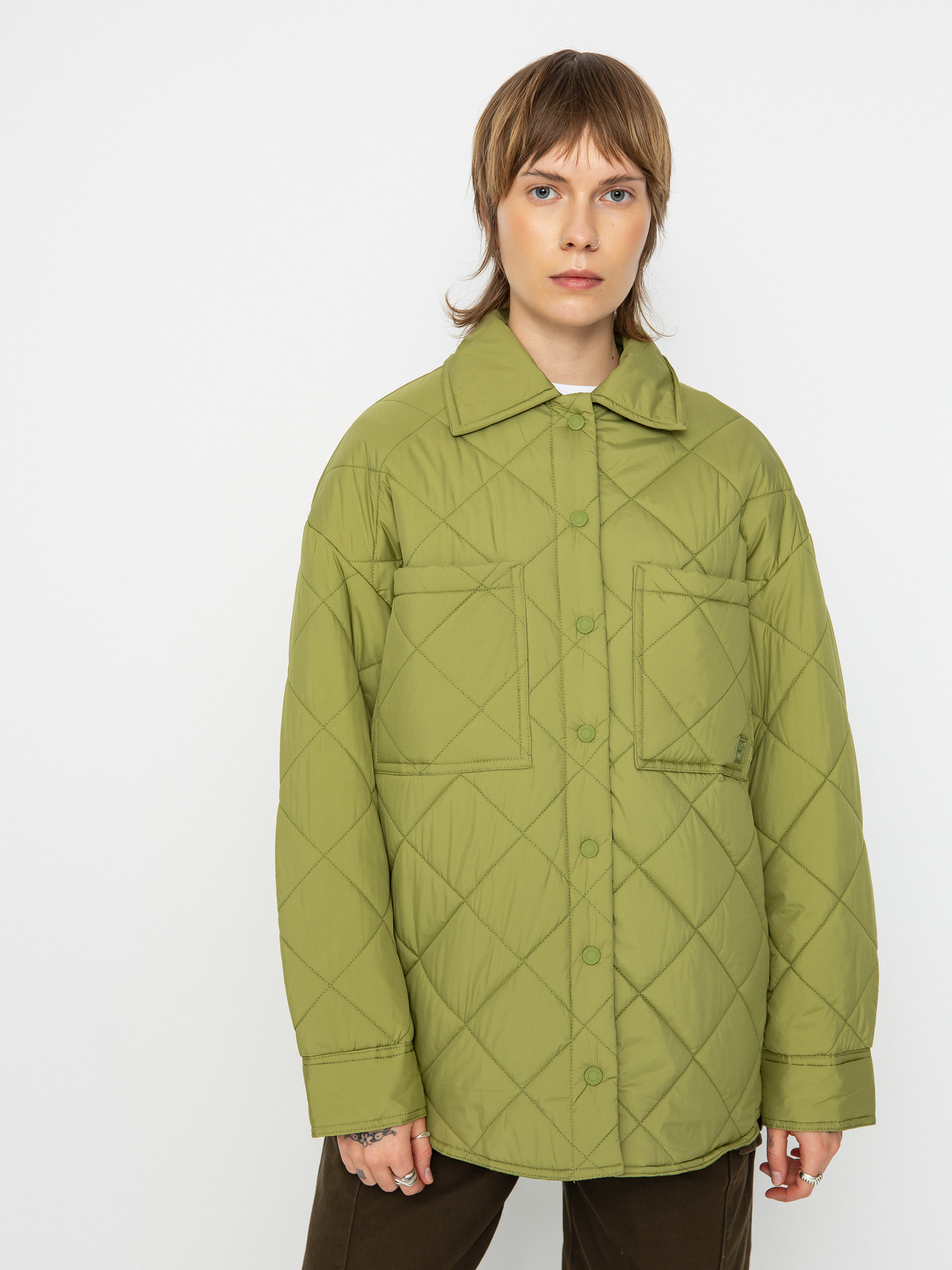 Billabong Transport Shacket Dzseki Wmn (green eyes)