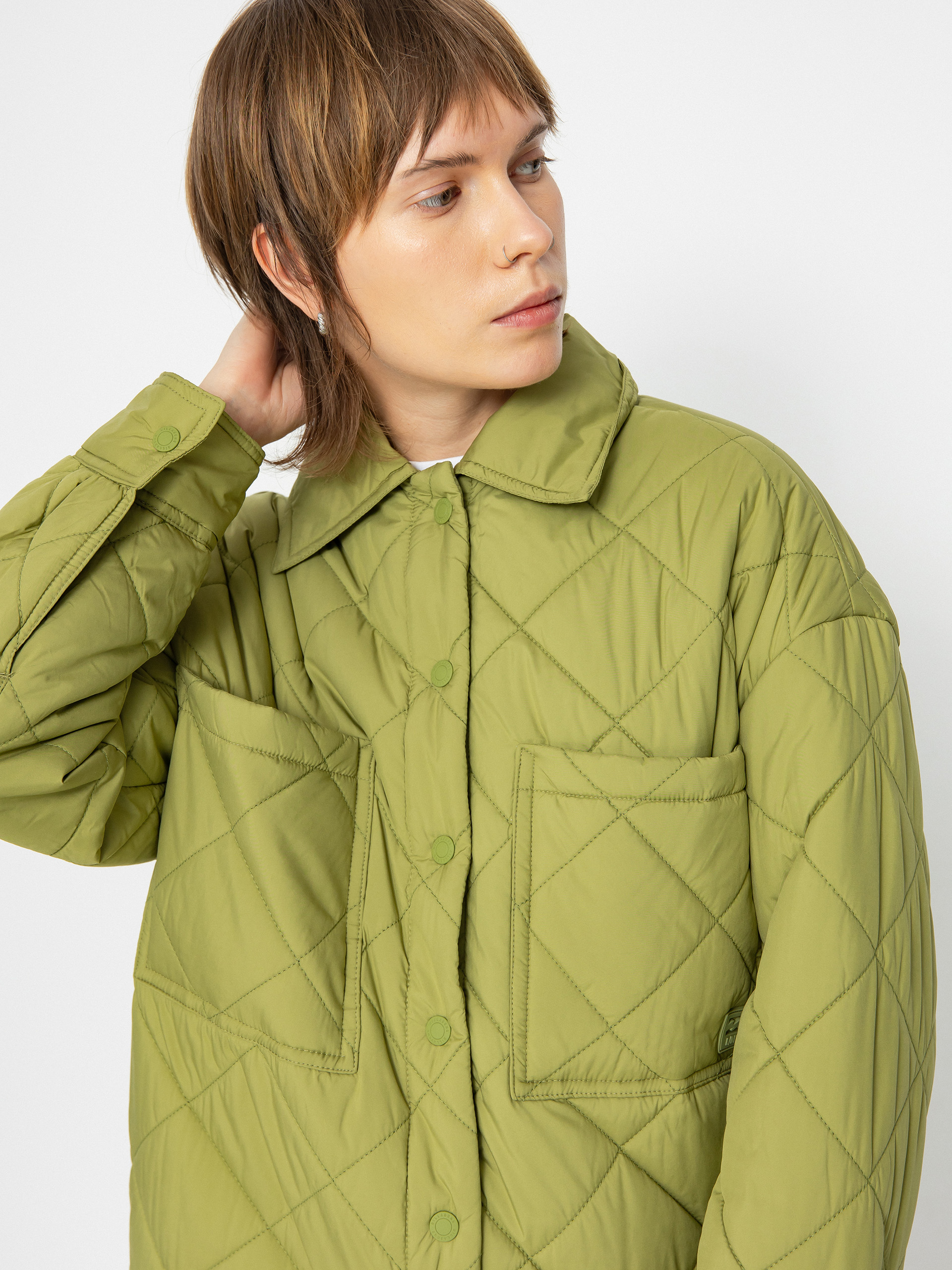 Billabong Transport Shacket Dzseki Wmn (green eyes)