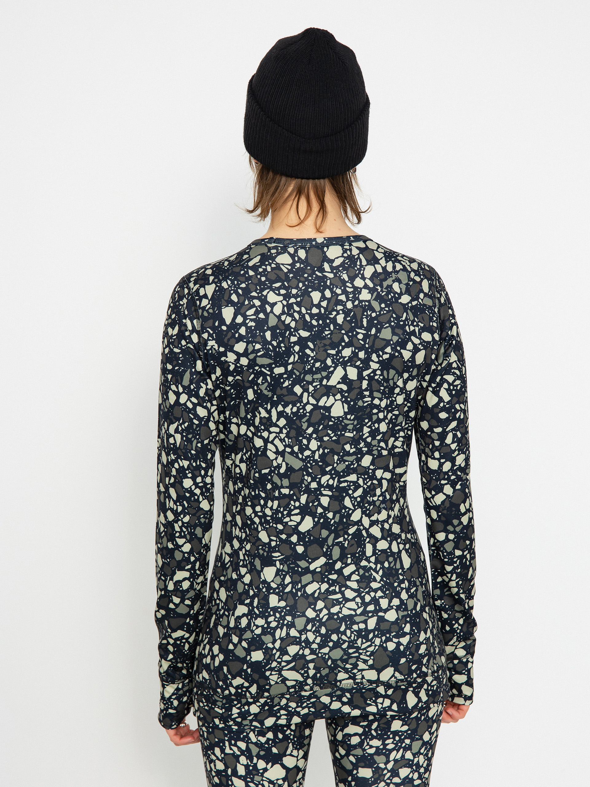 Női Burton Midweight Base Layer Crewneck Hosszú ujjú felső (sediment)