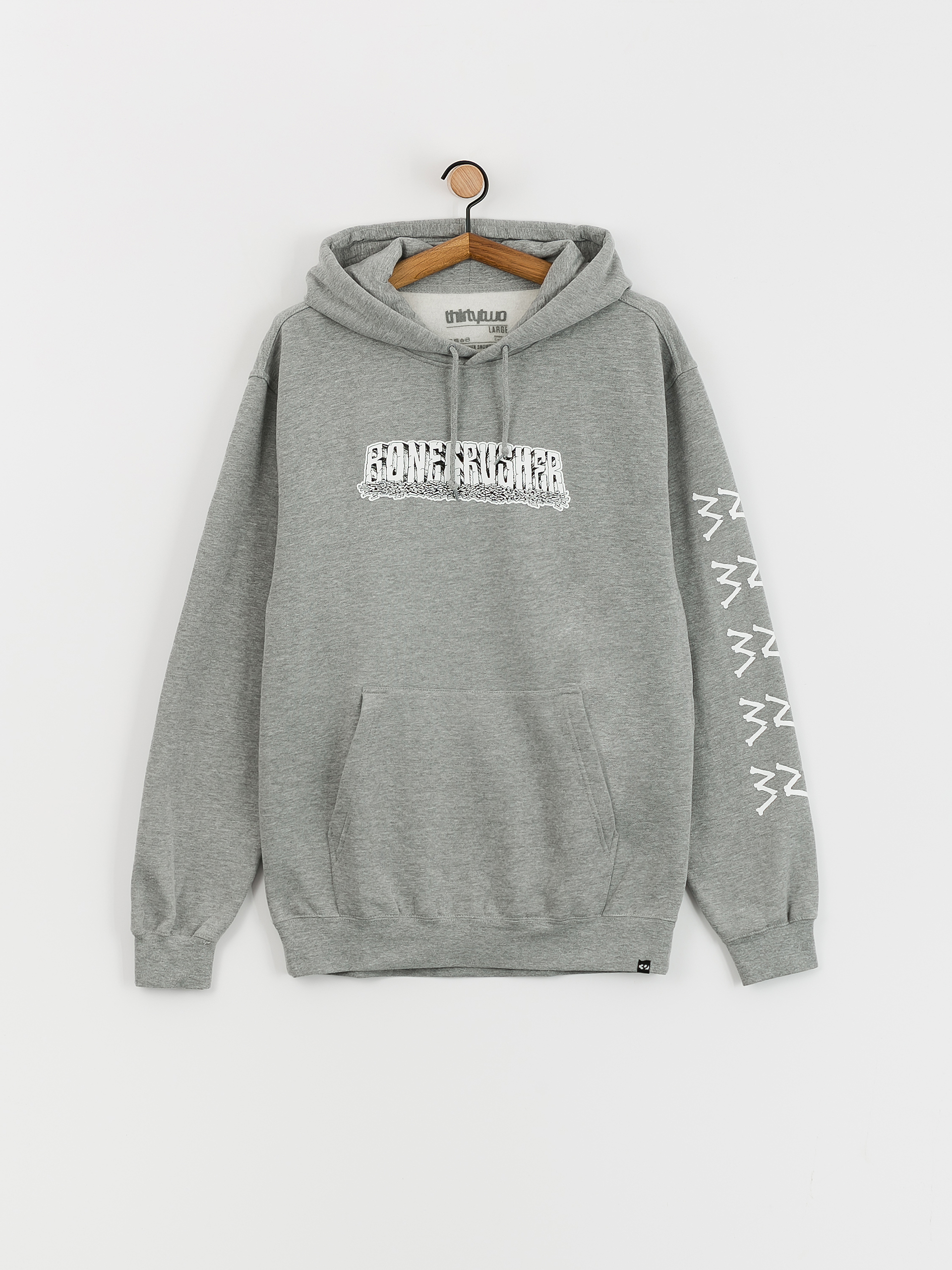 Férfi ThirtyTwo Bonecrusher HD Thermo pulóver (grey/heather)