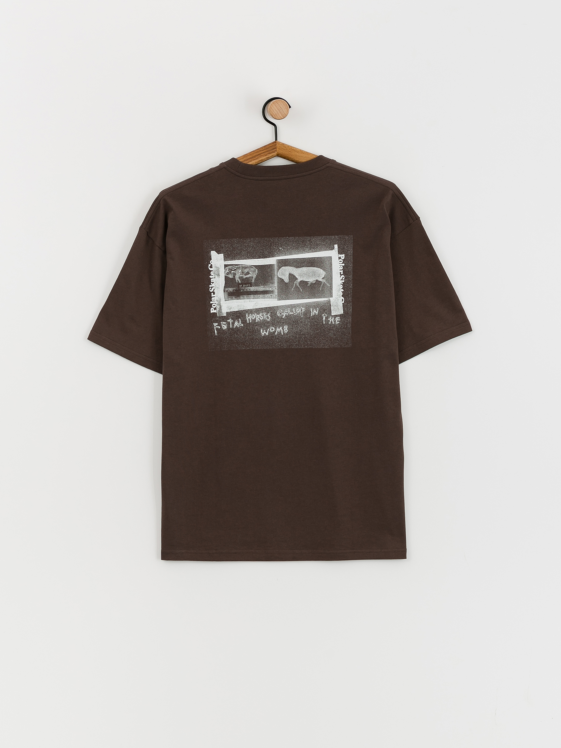 Polar Skate Beautiful Horses Póló (chocolate)