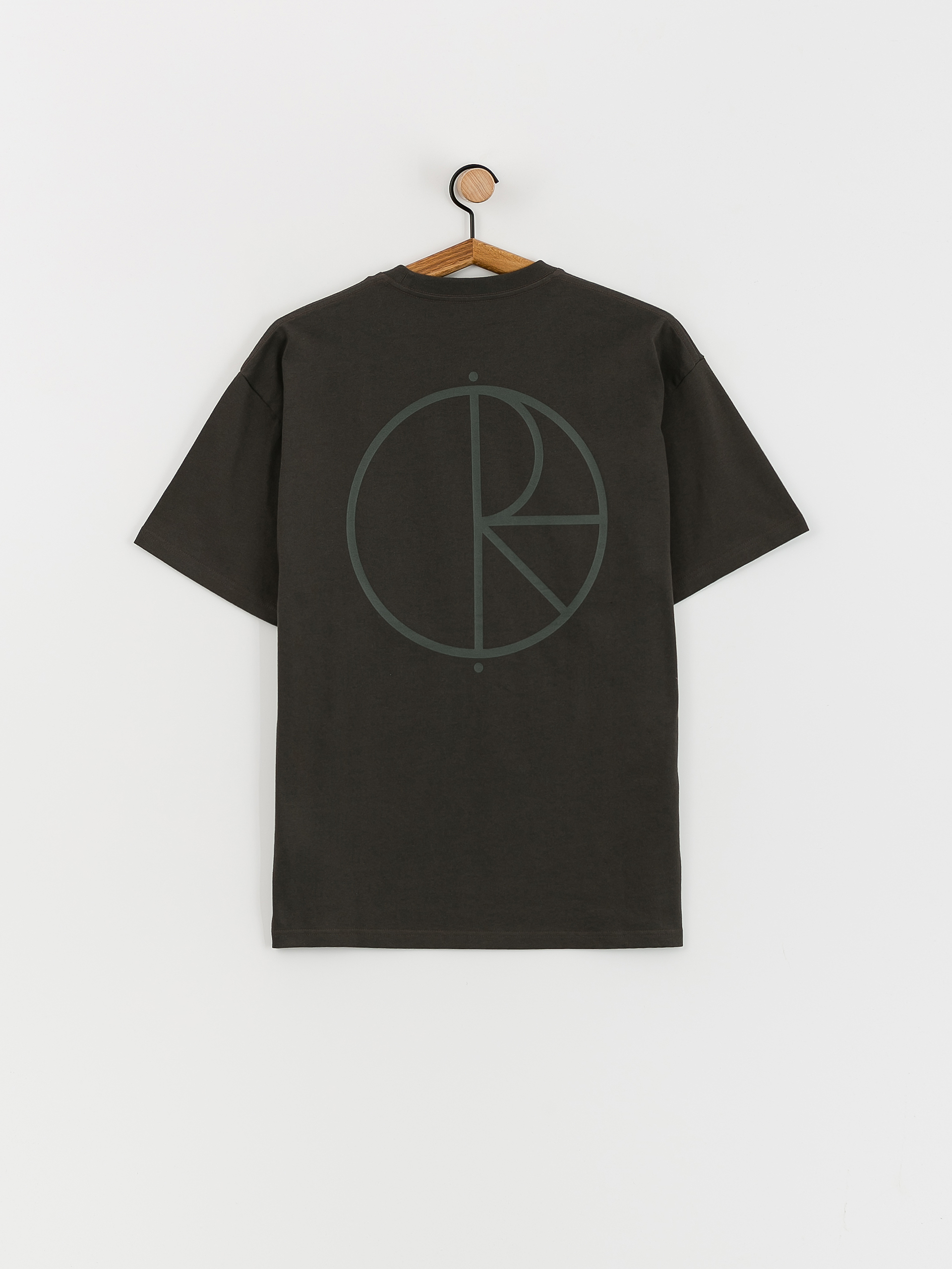 Polar Skate Stroke Logo Póló (dirty black)