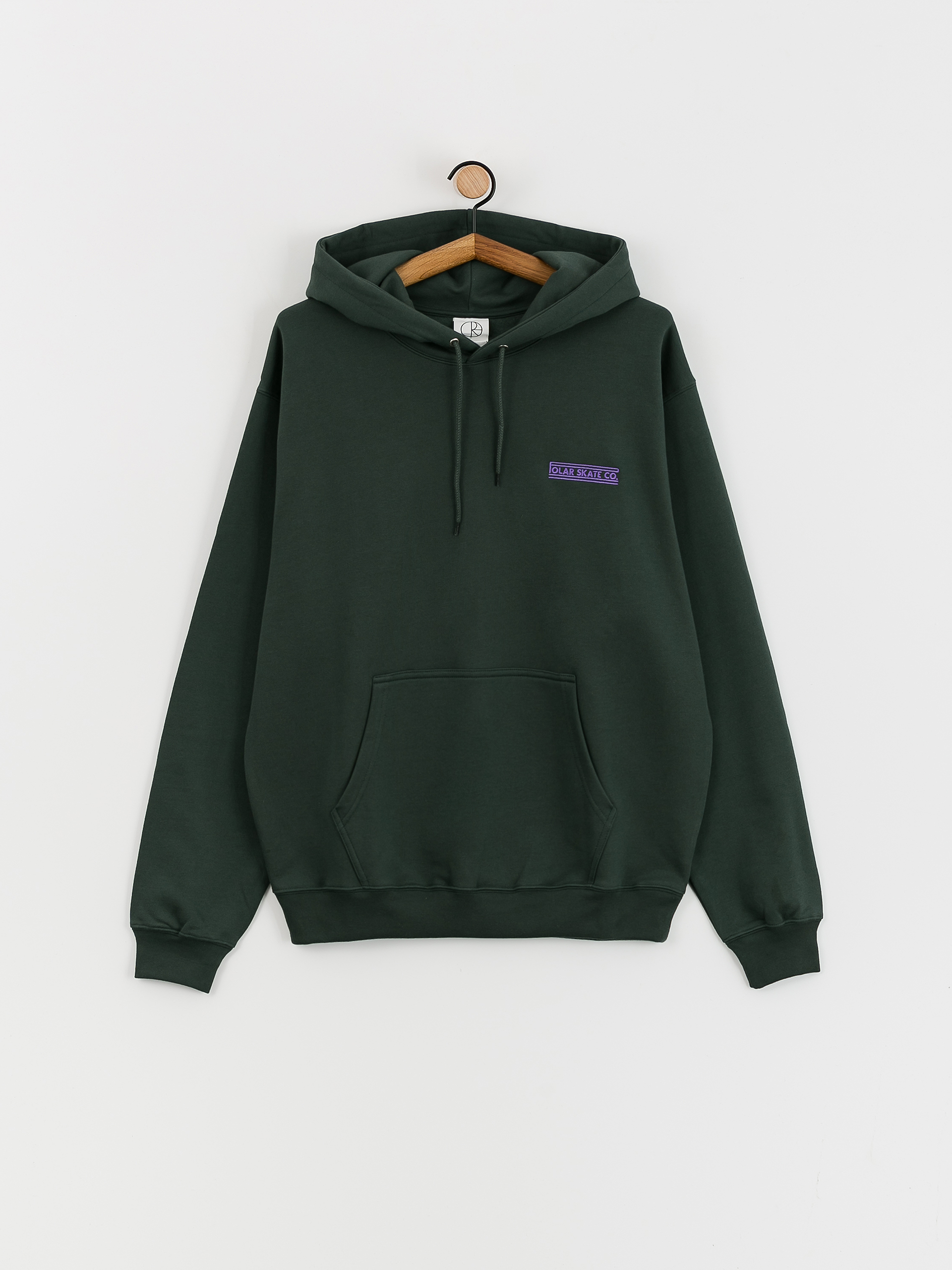 Polar Skate Stretch Logo Dave HD Kapucnis pulóver (dark teal)