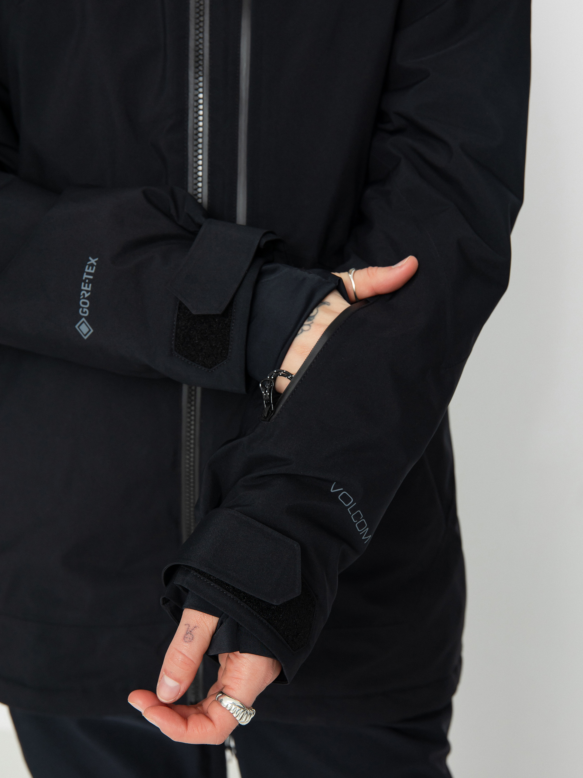 Női Volcom 3D Stretch Gore Snowboard dzseki (black)