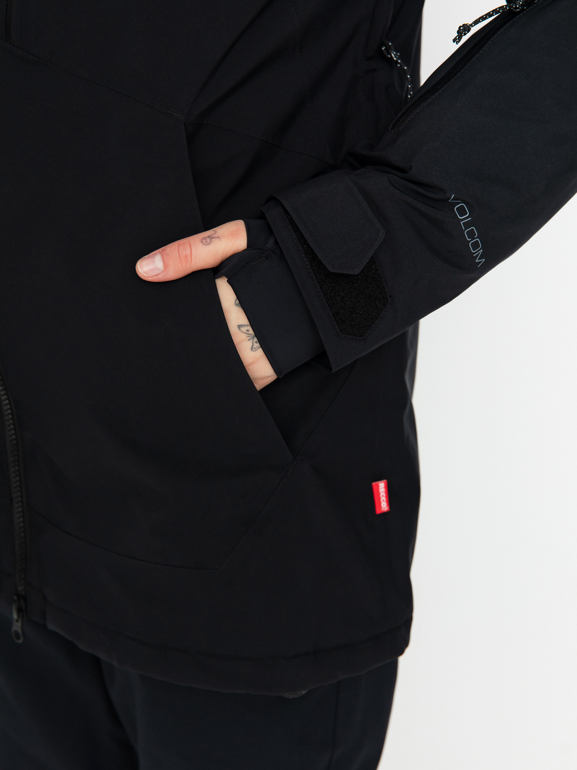 Női Volcom 3D Stretch Gore Snowboard dzseki (black)