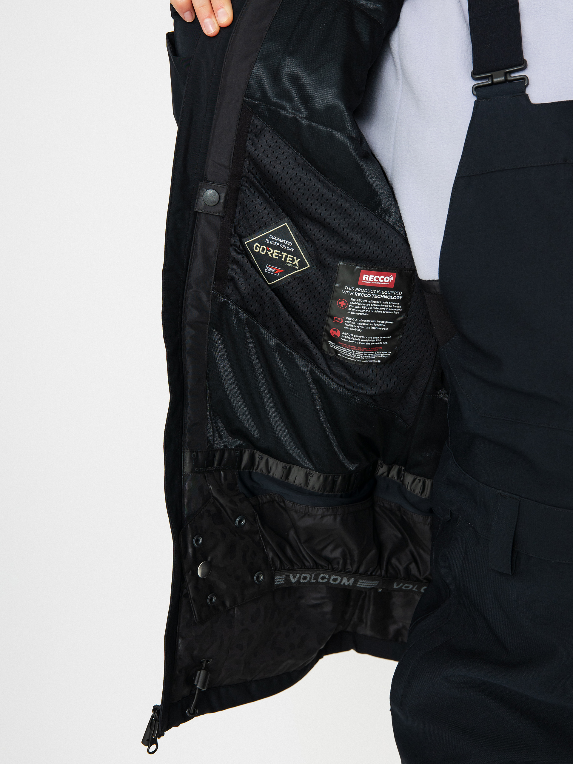 Női Volcom 3D Stretch Gore Snowboard dzseki (black)