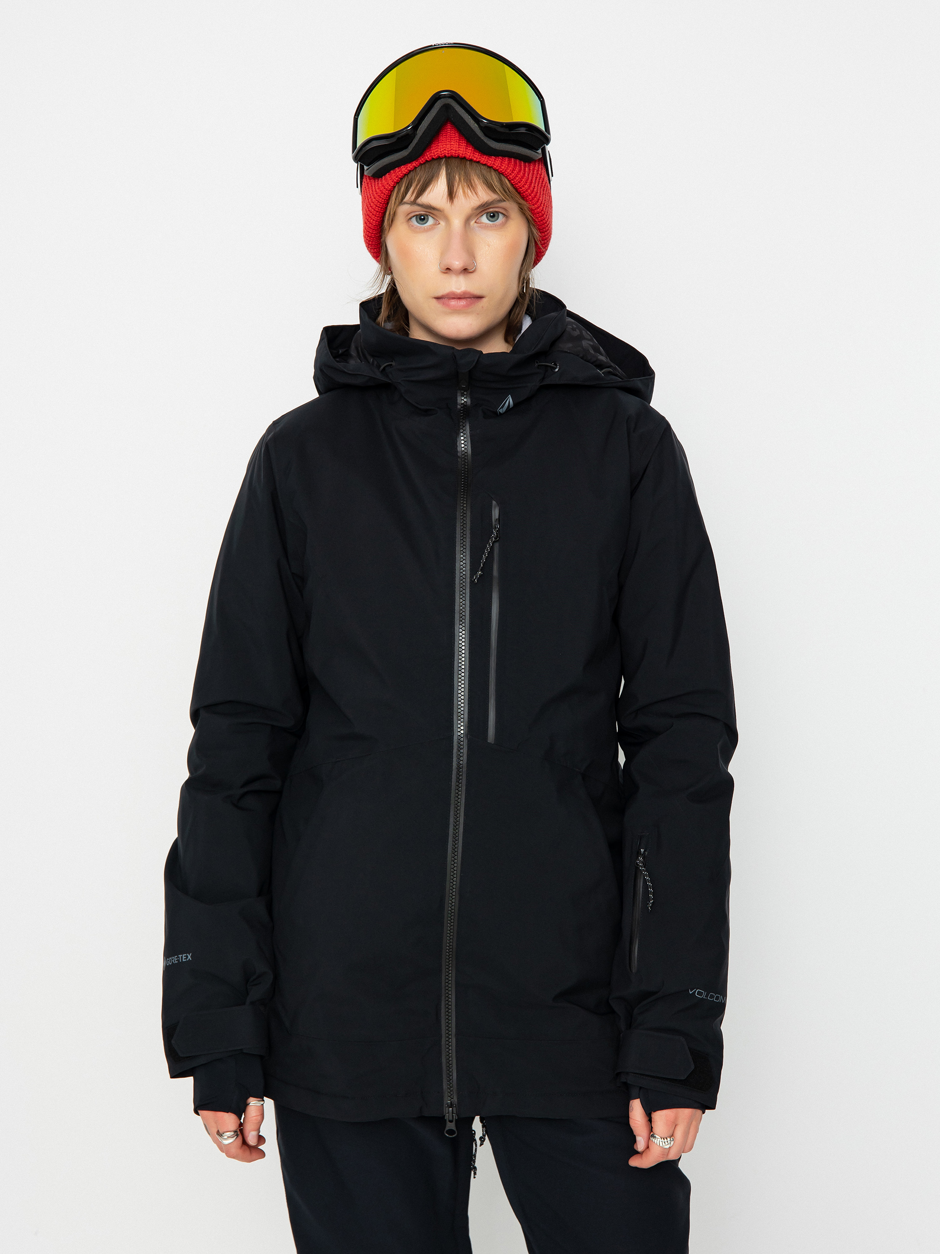 Női Volcom 3D Stretch Gore Snowboard dzseki (black)