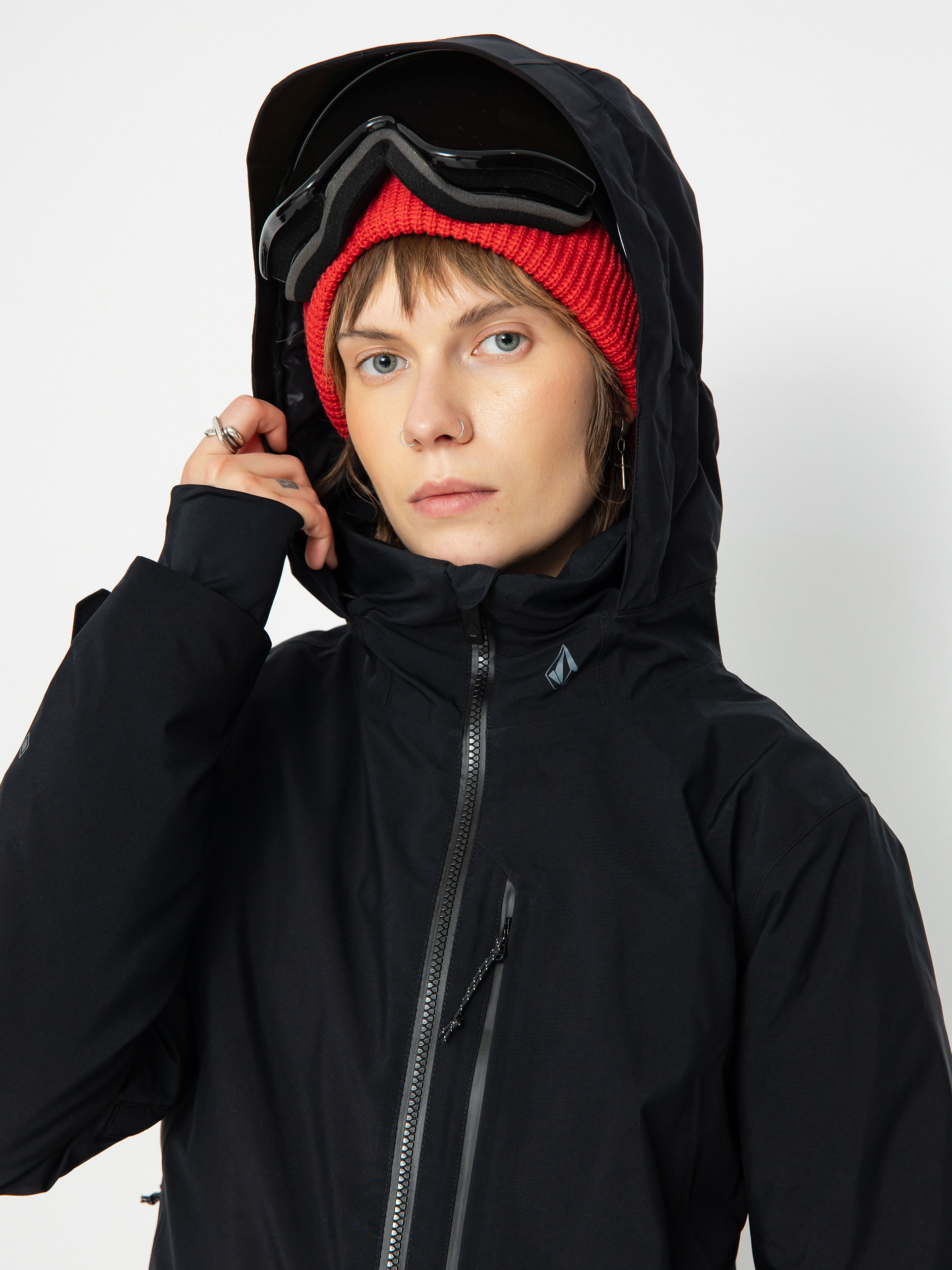 Női Volcom 3D Stretch Gore Snowboard dzseki (black)