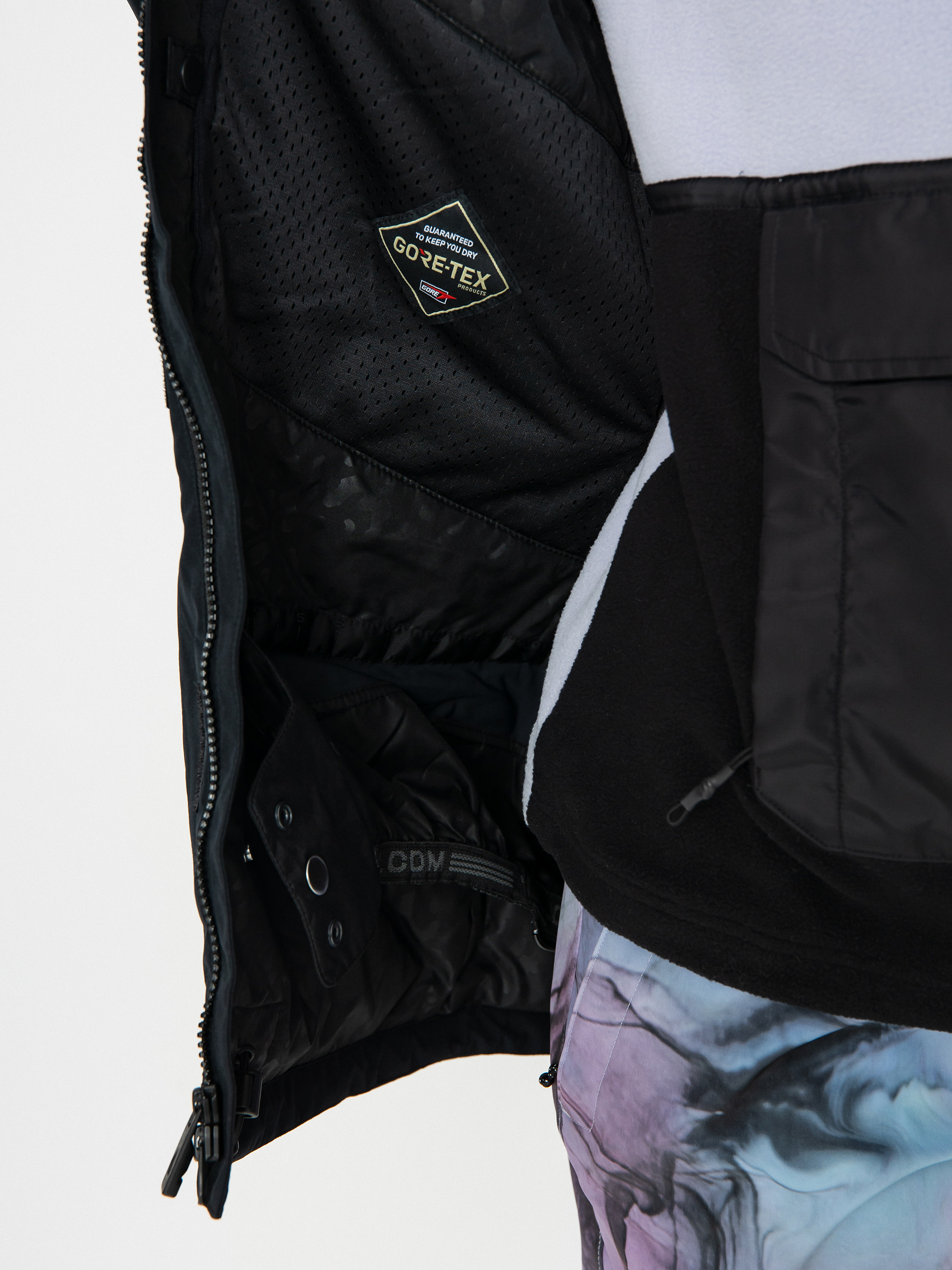 Női Volcom Ell Ins Gore Tex Snowboard dzseki (black)