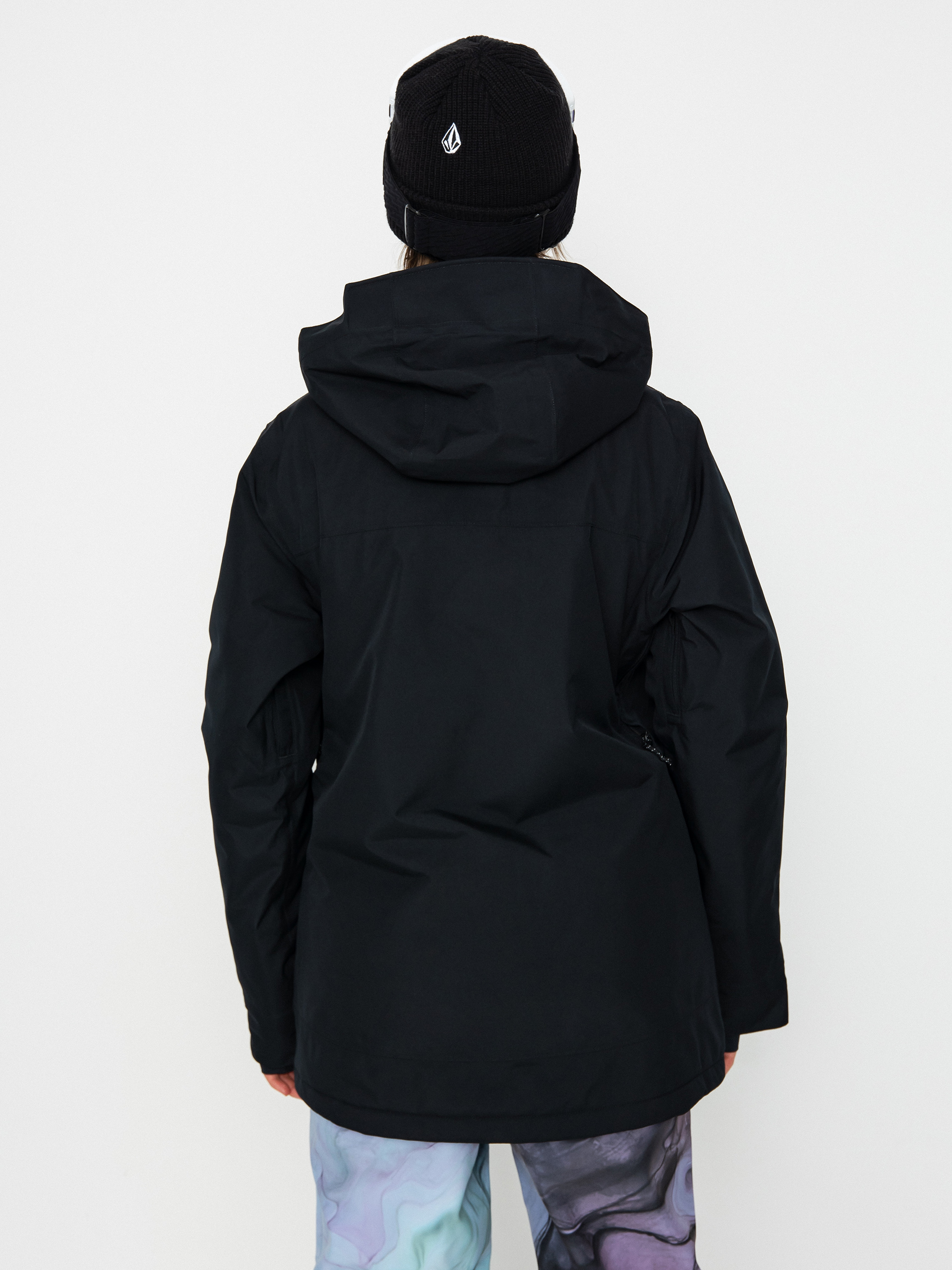 Női Volcom Ell Ins Gore Tex Snowboard dzseki (black)