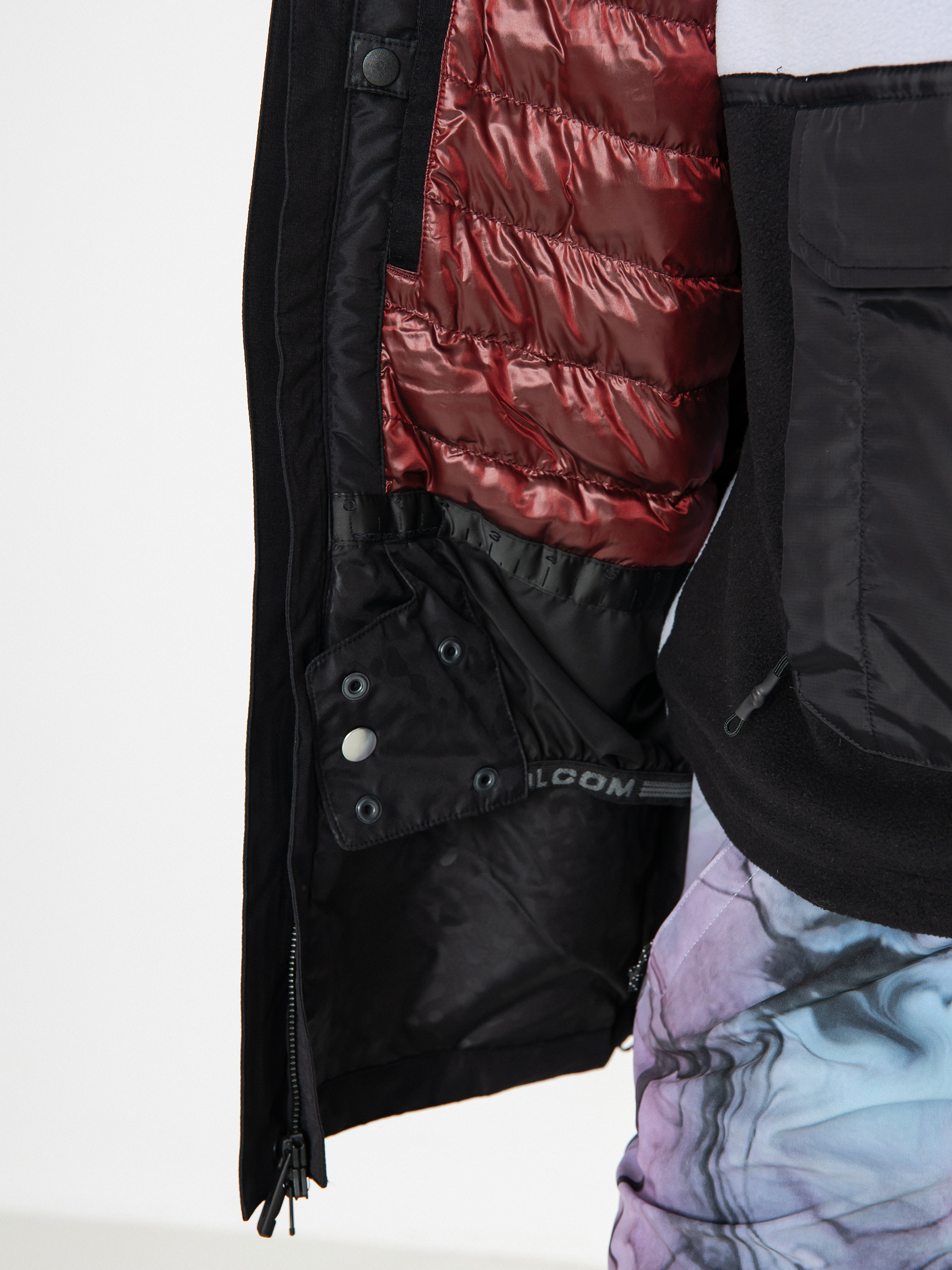 Női Volcom Paxson 2L Tds Inf Parka Snowboard dzseki (black)