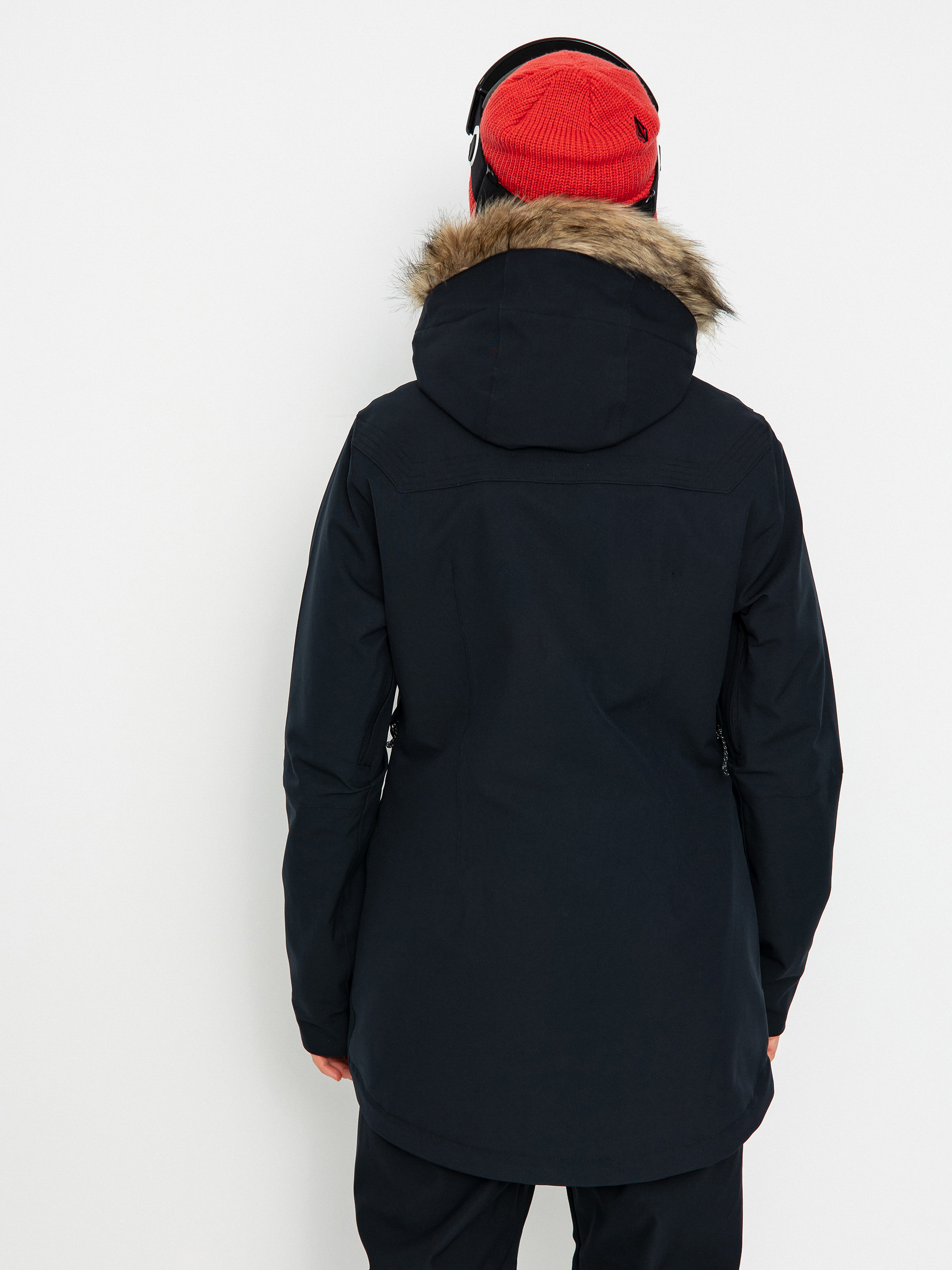 Női Volcom Shadow Ins Snowboard dzseki (black)