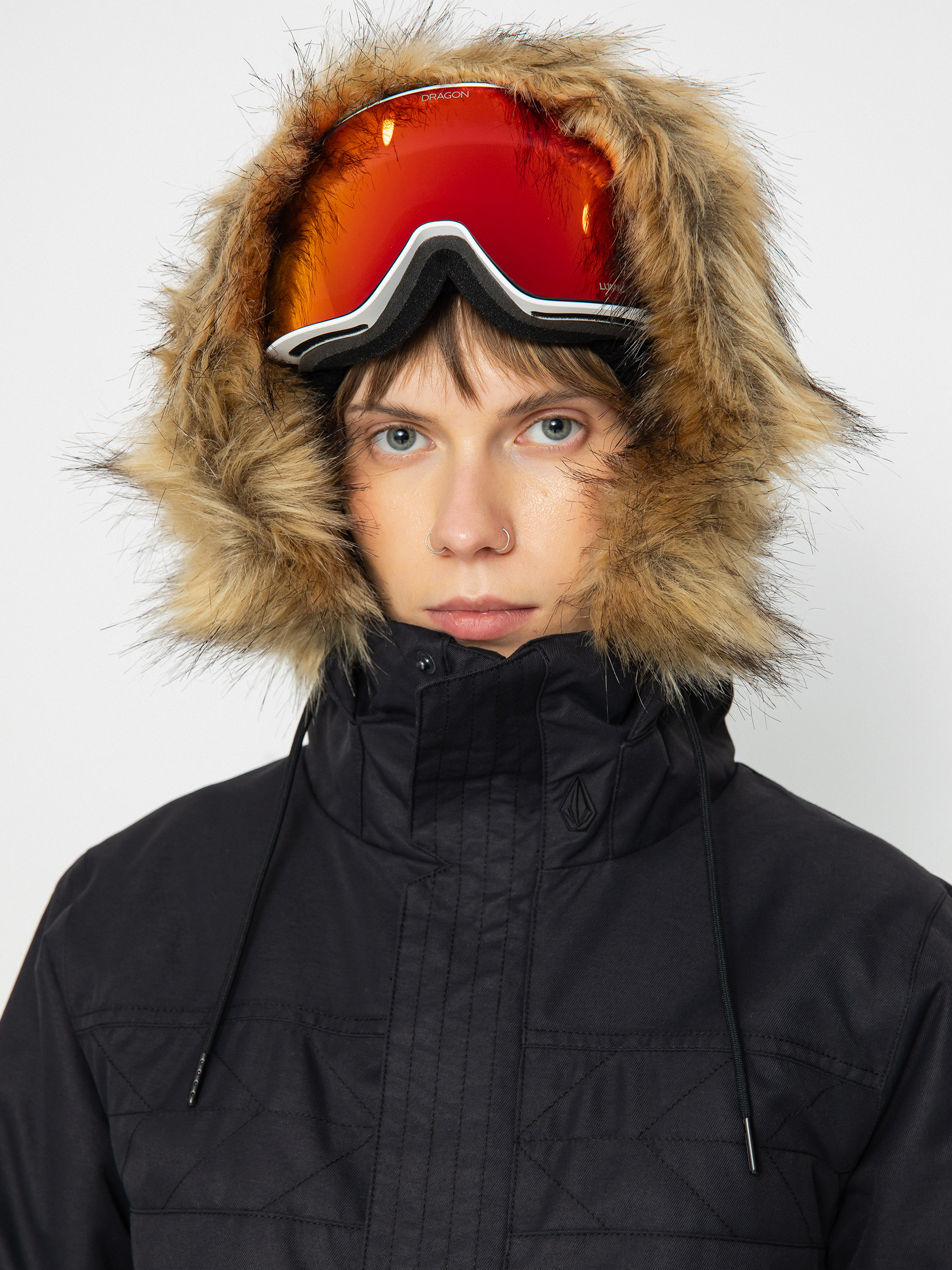 Női Volcom Fawn Ins Snowboard dzseki (black)