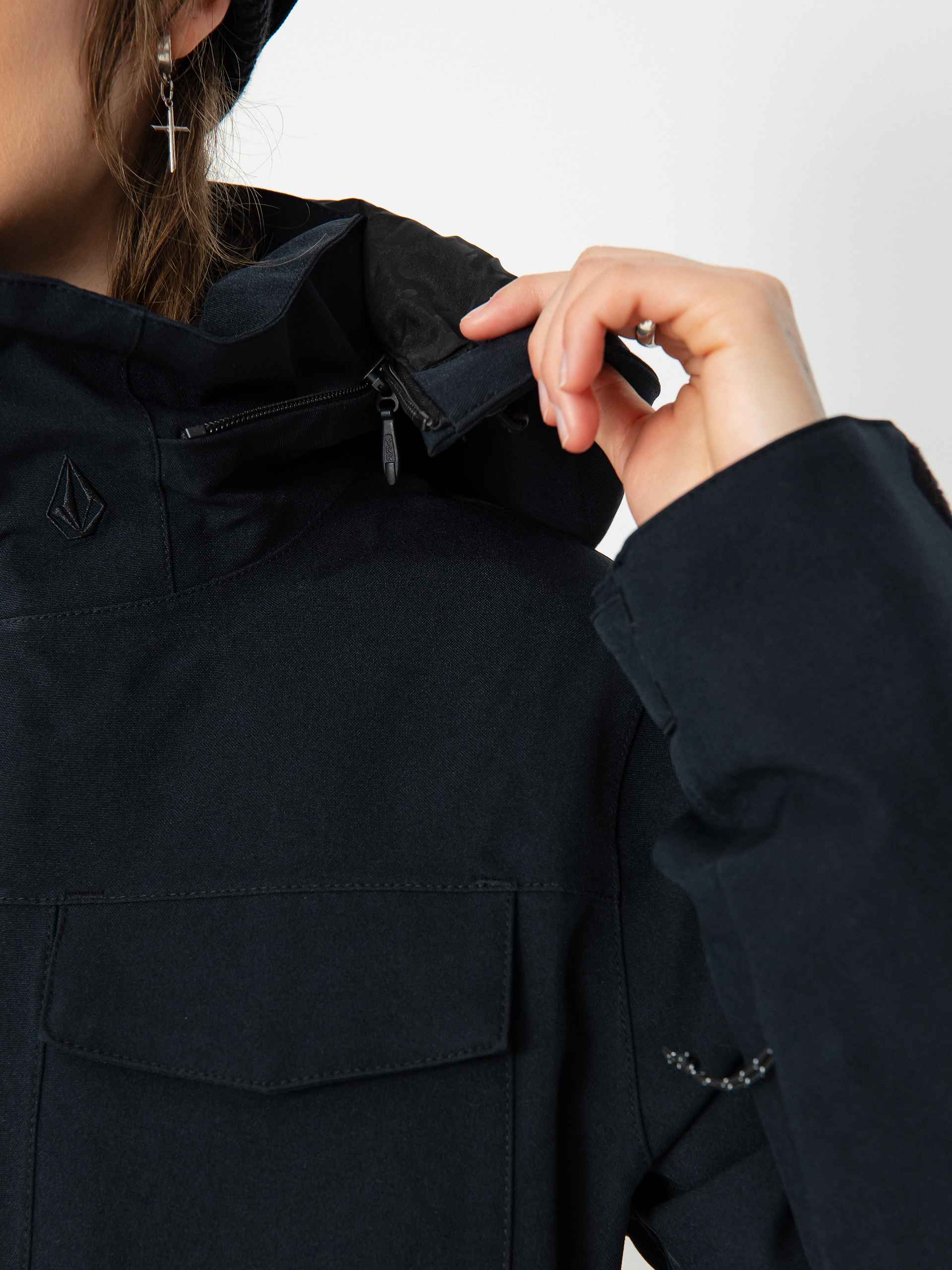 Női Volcom Shiloh Snow Suit Snowboard dzseki (black)