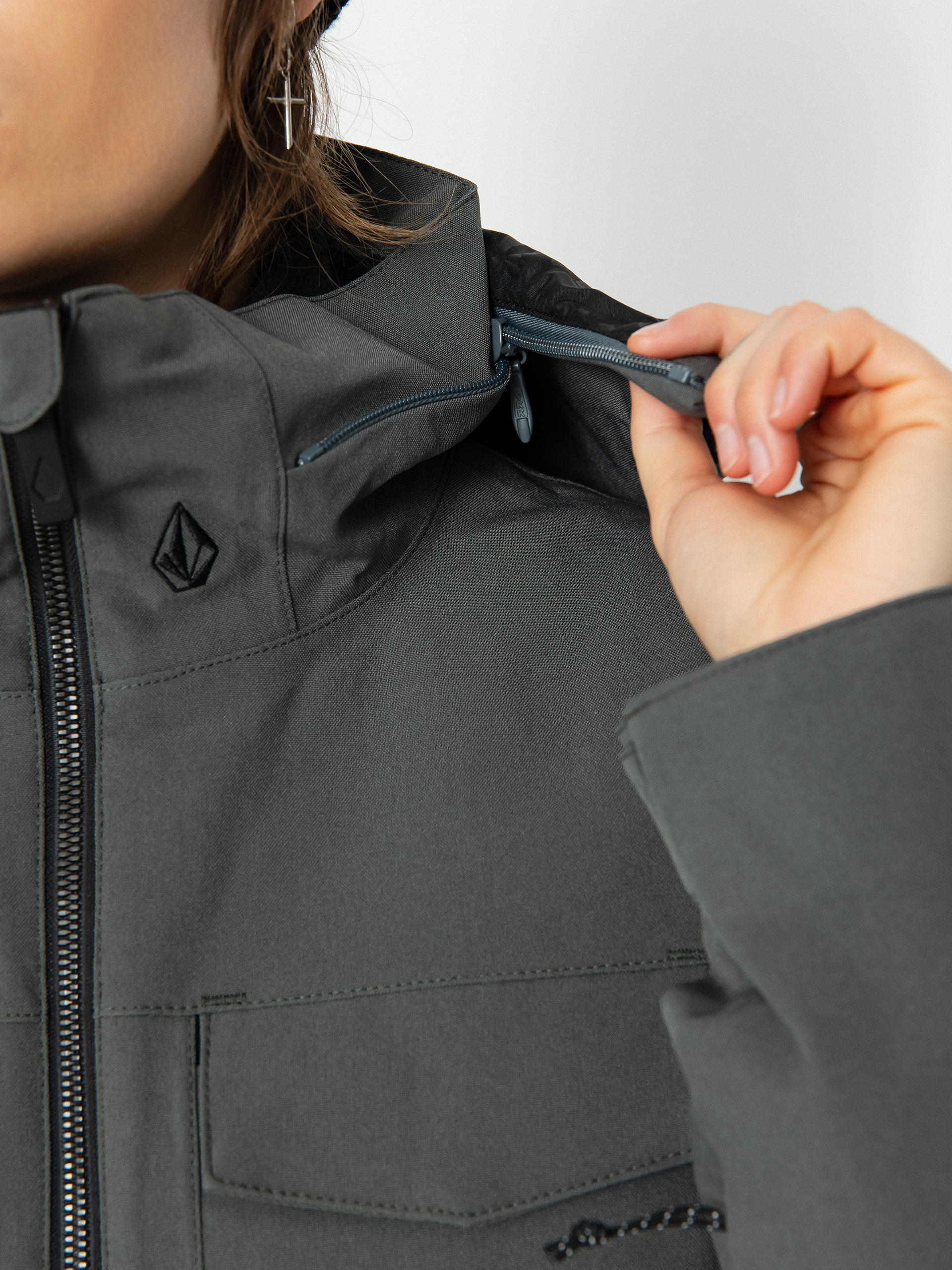 Női Volcom Shiloh Snow Suit Snowboard dzseki (eucalyptus)