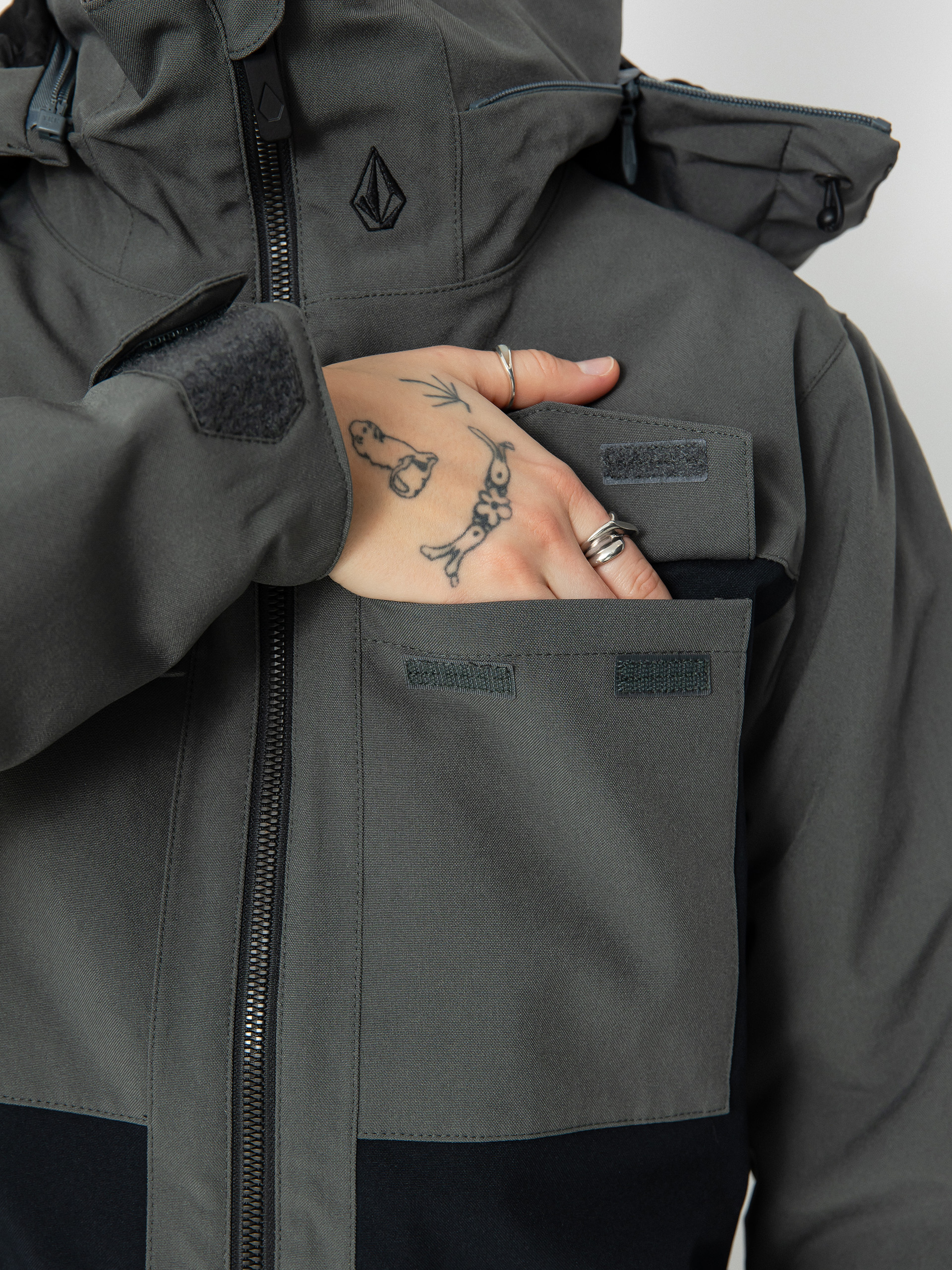 Női Volcom Shiloh Snow Suit Snowboard dzseki (eucalyptus)