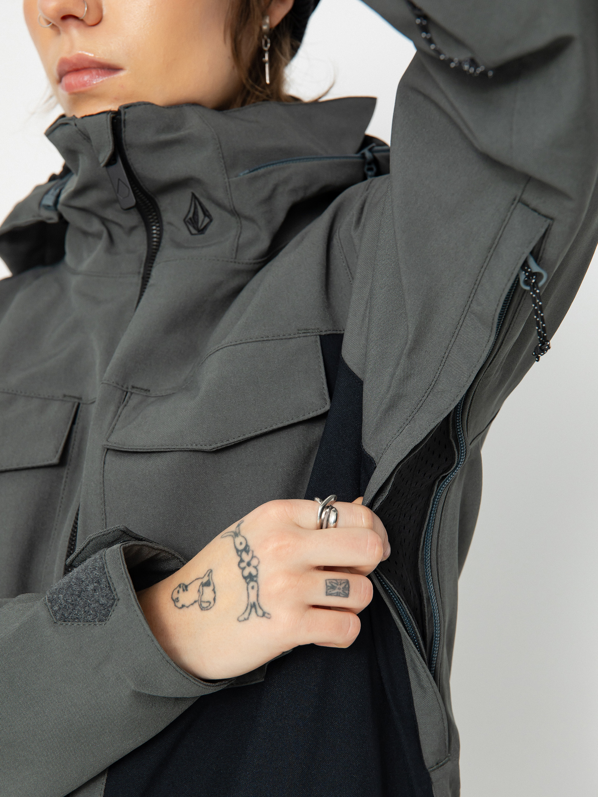 Női Volcom Shiloh Snow Suit Snowboard dzseki (eucalyptus)