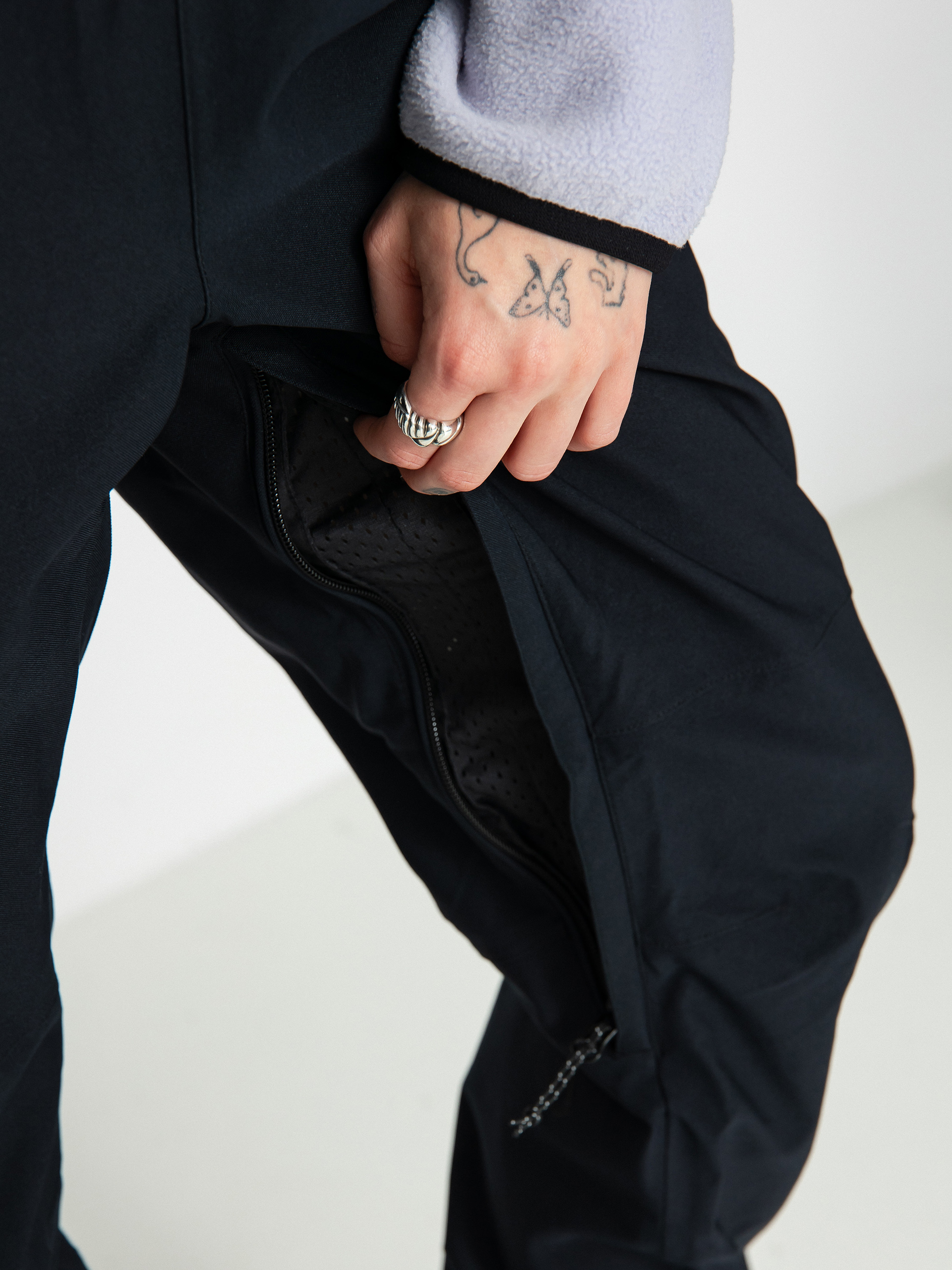 Női Volcom Swift Bib Overall Snowboard nadrág (black)