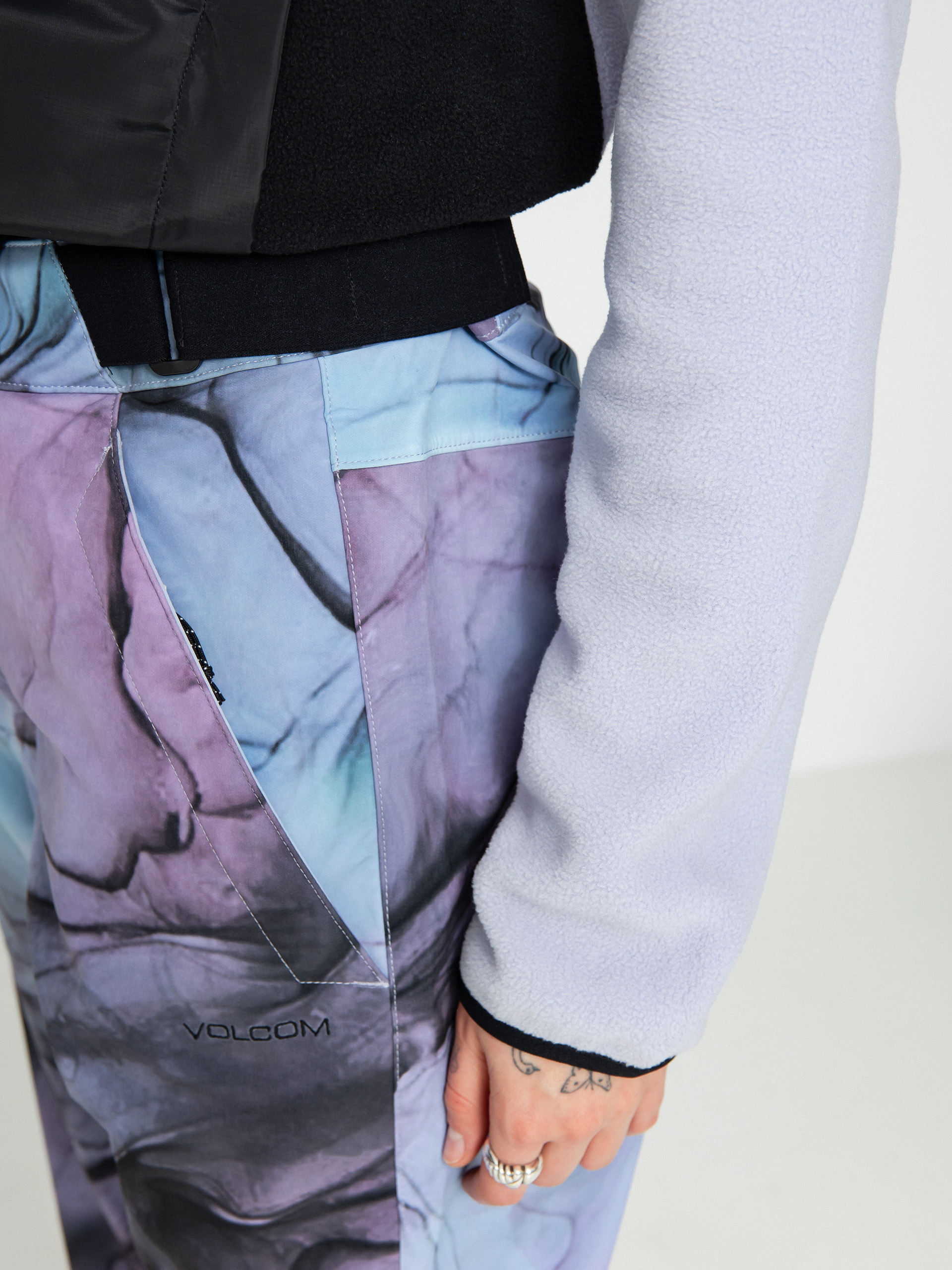 Női Volcom Dust Up Bonded Snowboard nadrág (glacier ink)