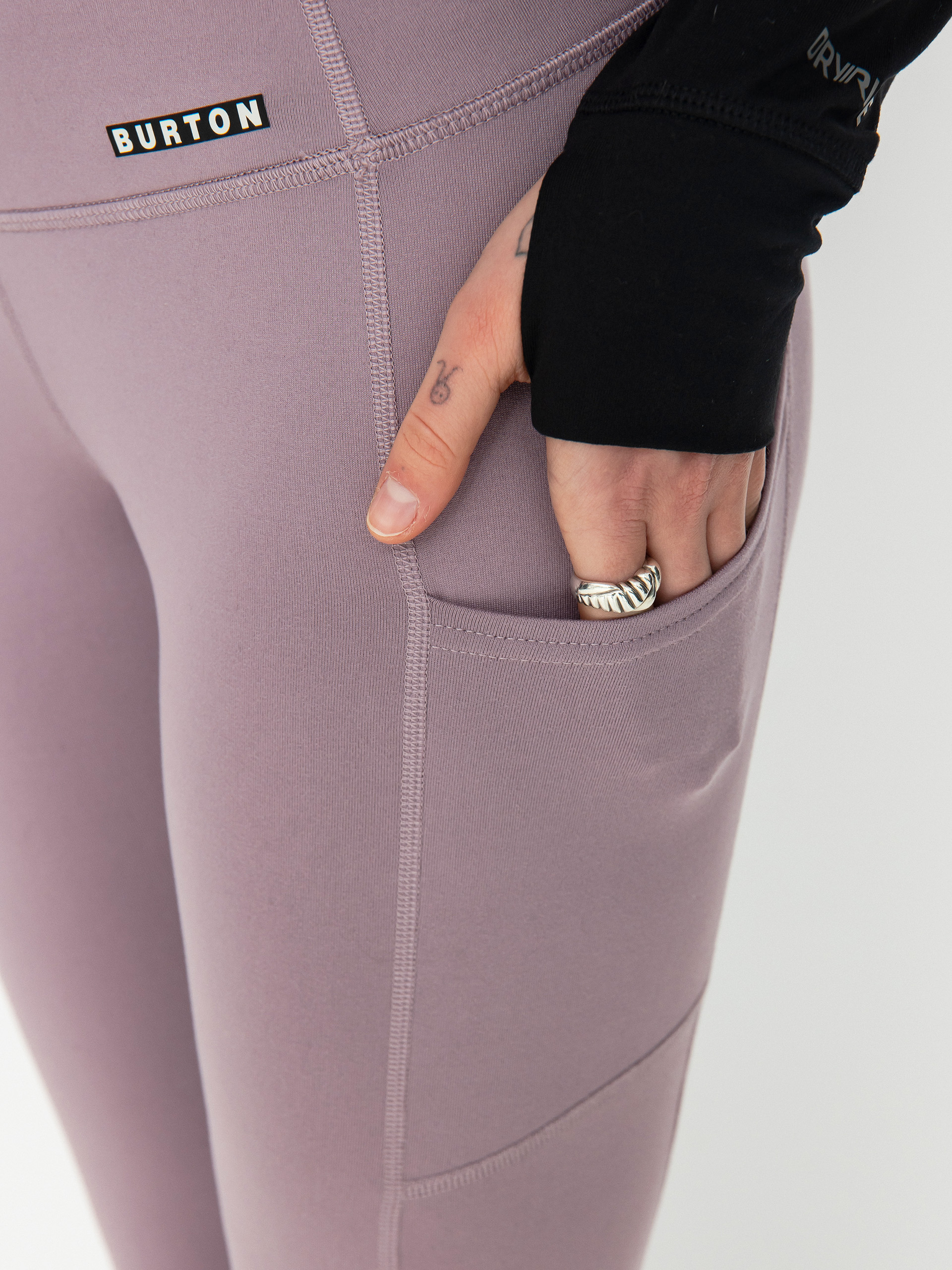 Női Burton Midweight X Base Layer Leggings (elderberry)
