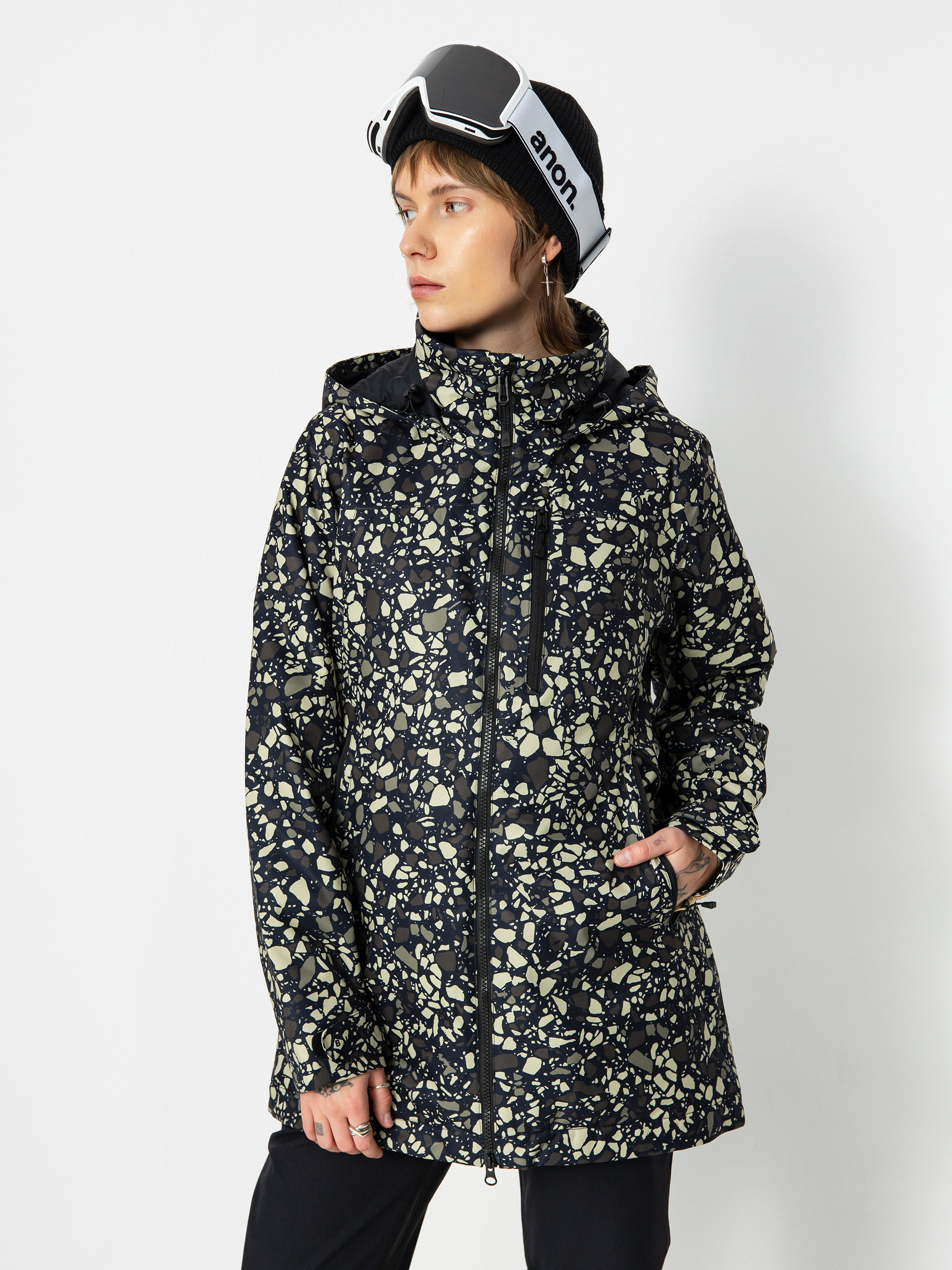 Női Burton Lelah Snowboard dzseki (sediment)