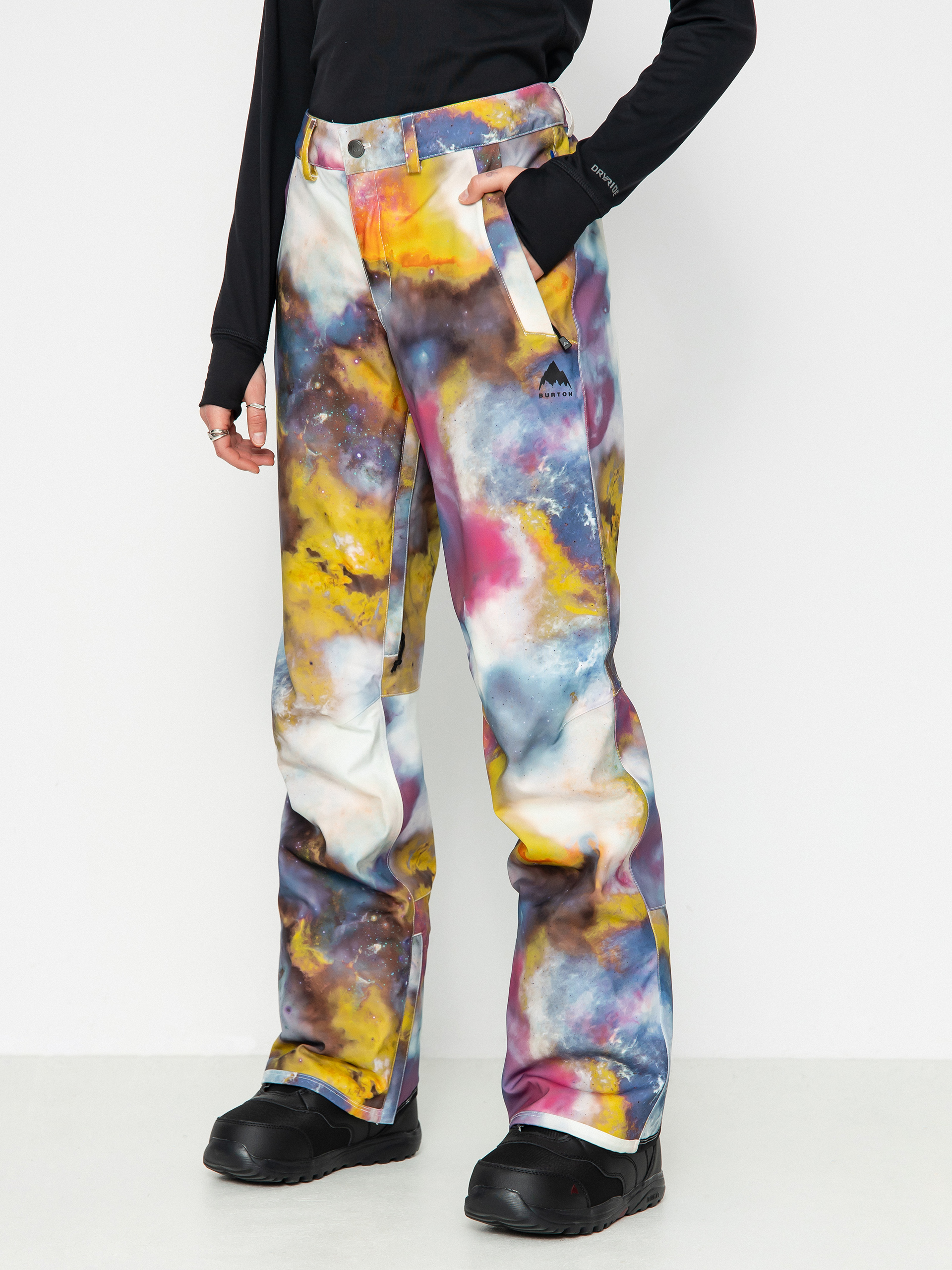 Női Burton Society Snowboard nadrág (stout white voyager)