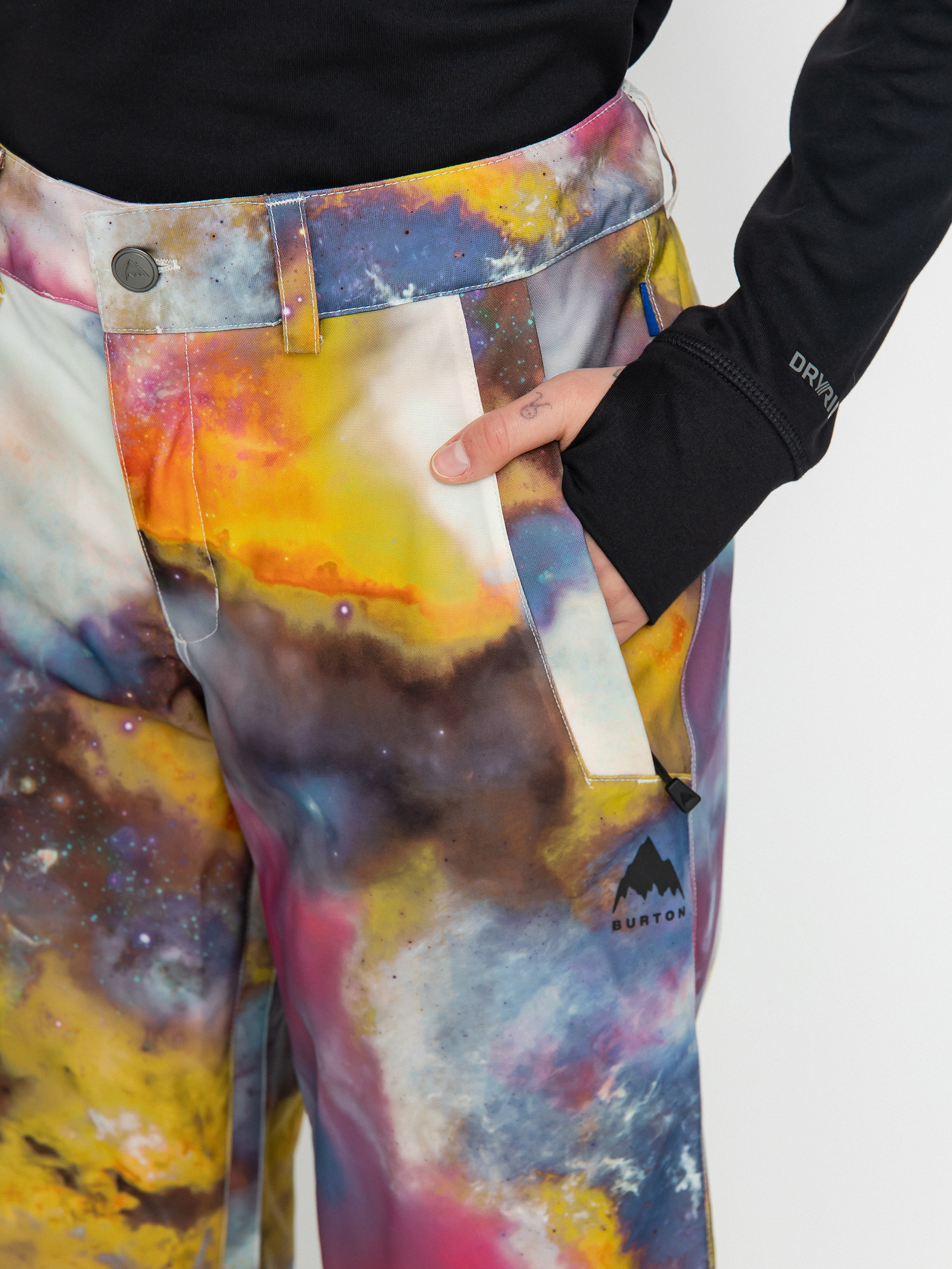 Női Burton Society Snowboard nadrág (stout white voyager)