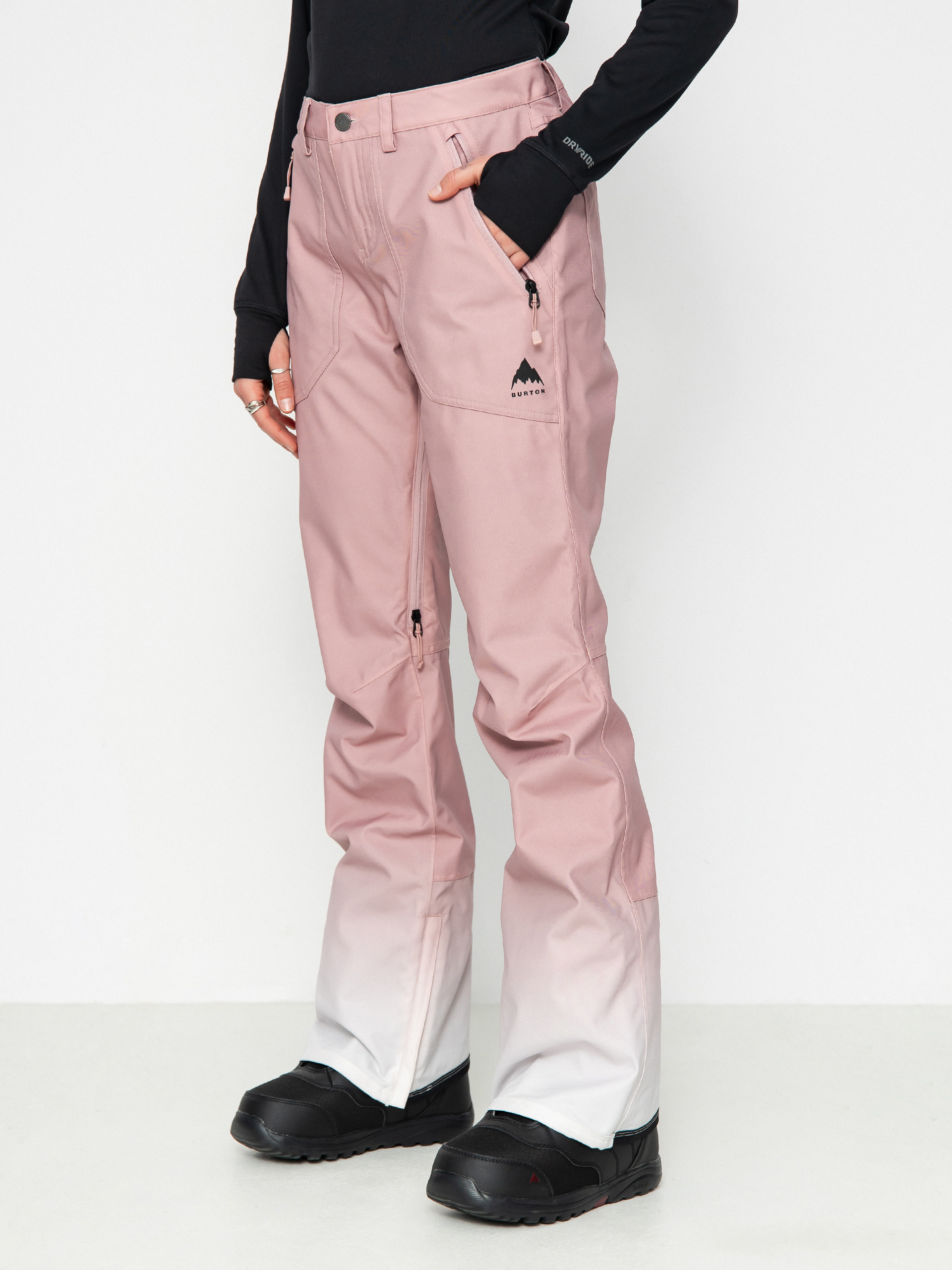 Női Burton Vida Stretch Snowboard nadrág (blue pink ombre)